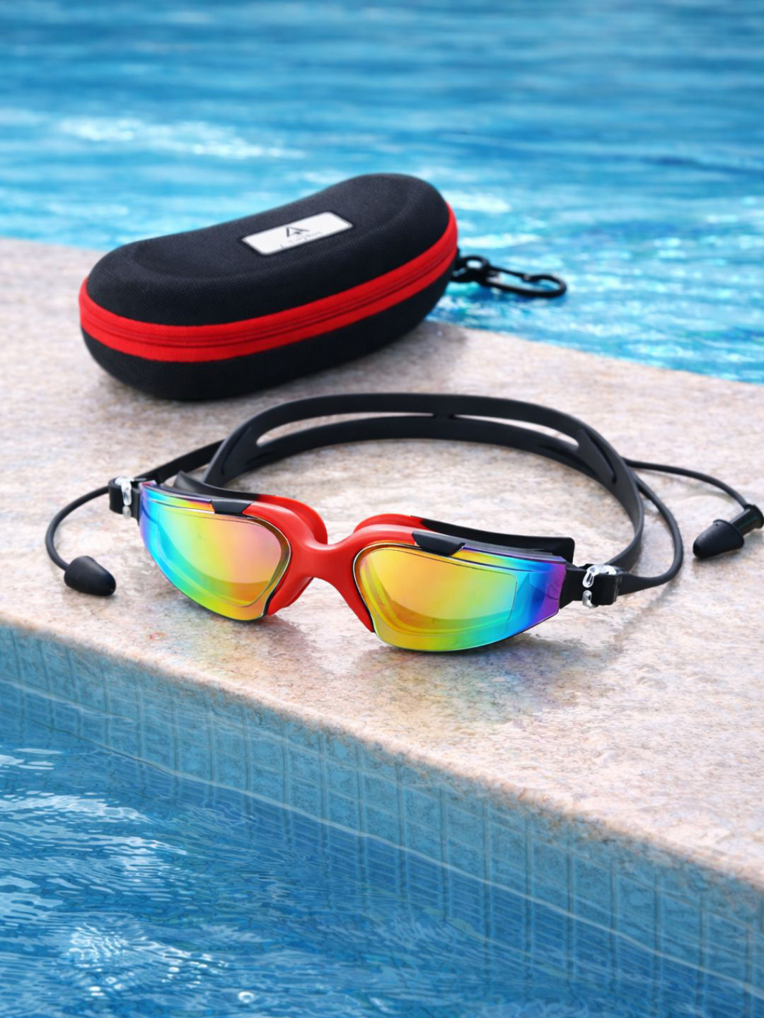ARROWMAX Electroplated Mirror Swimming Goggles