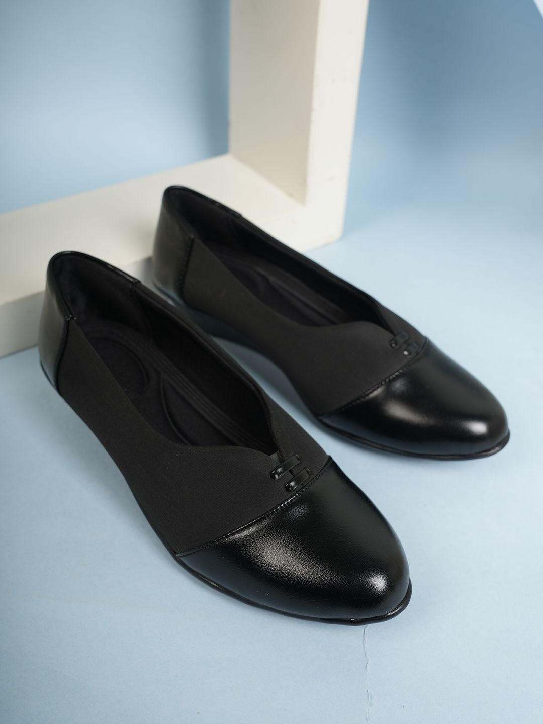 SAPATOS Women Pointed Toe Formal Slip-On Shoes