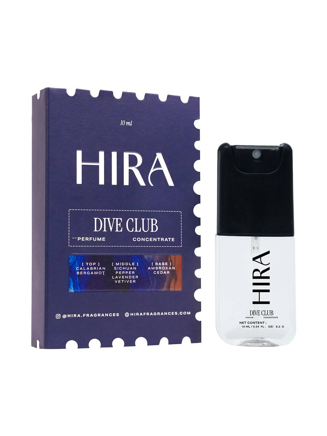 HIRA Men Dive Club Long-Lasting Perfume - 10 ml