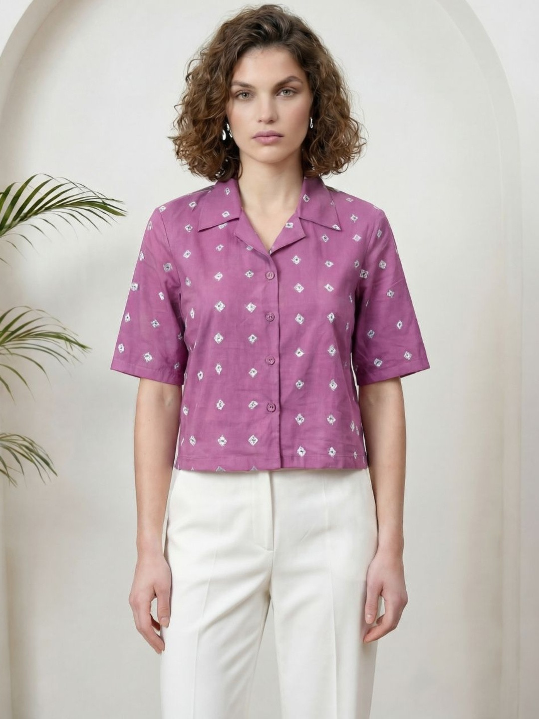 KALAMIR Women Comfort Knitted Shirt