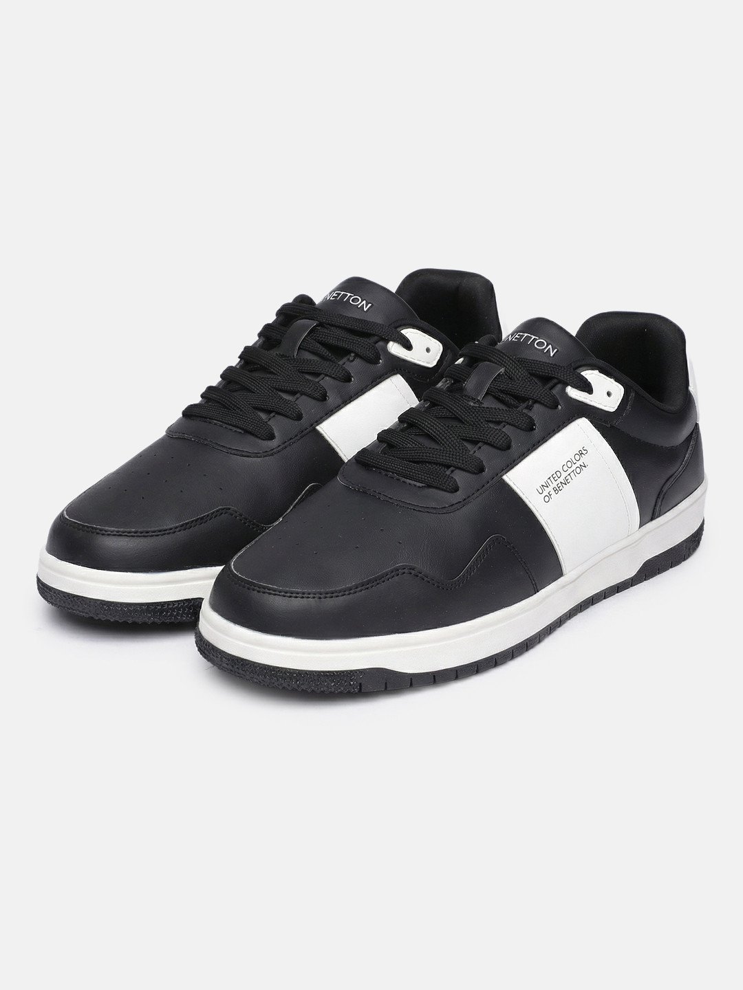 United Colors of Benetton Men Colourblocked Sneakers