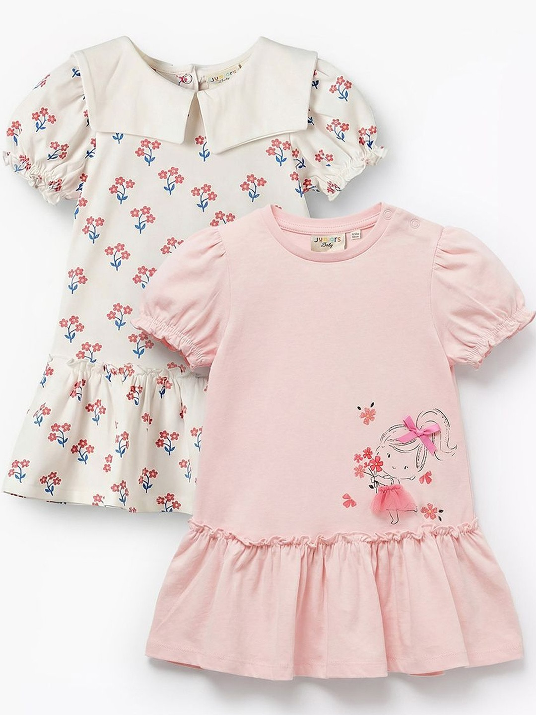 Juniors by Babyshop Print Drop-Waist Dress