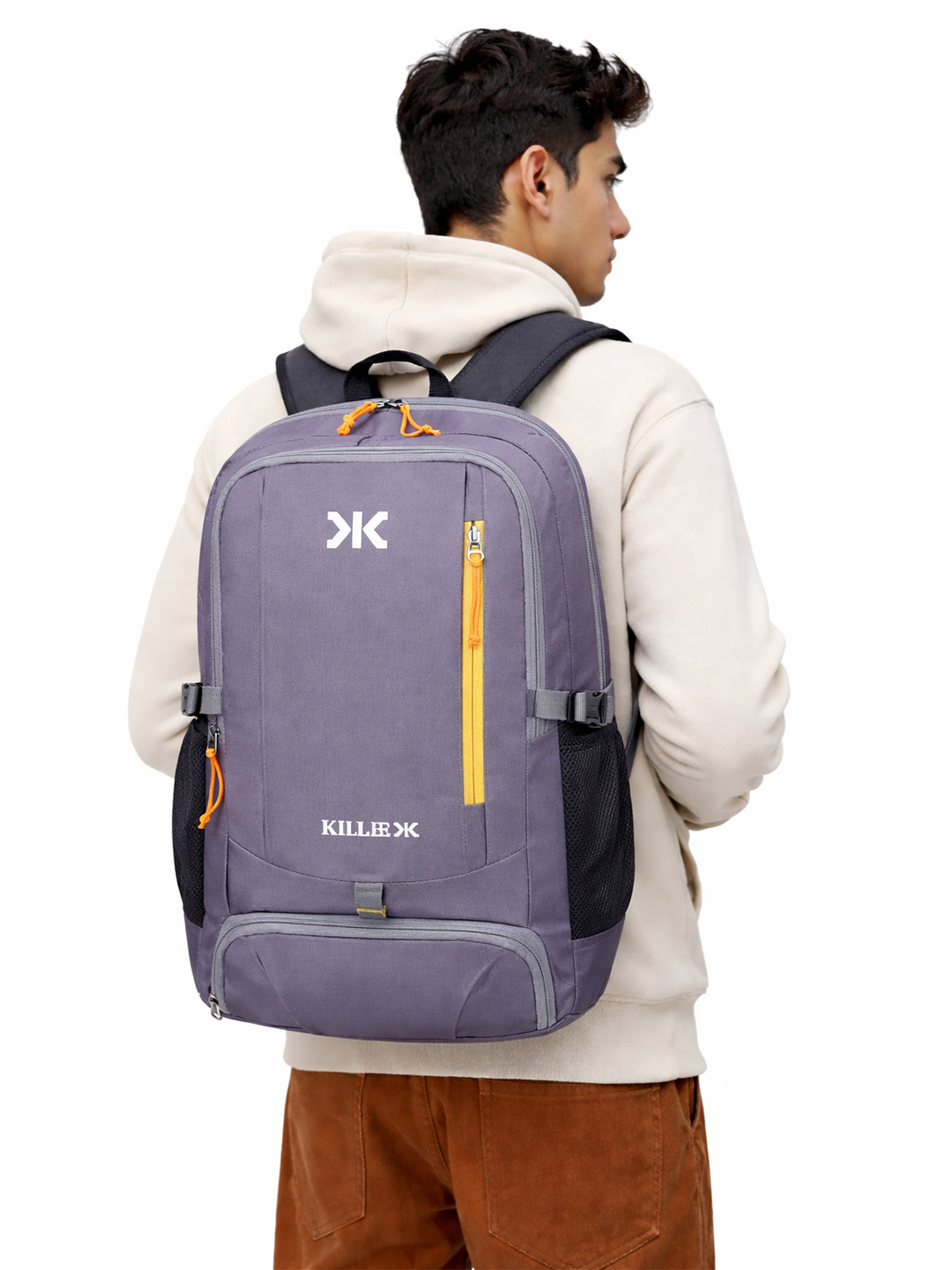Killer Unisex Brand Logo Backpack with Shoe Pocket