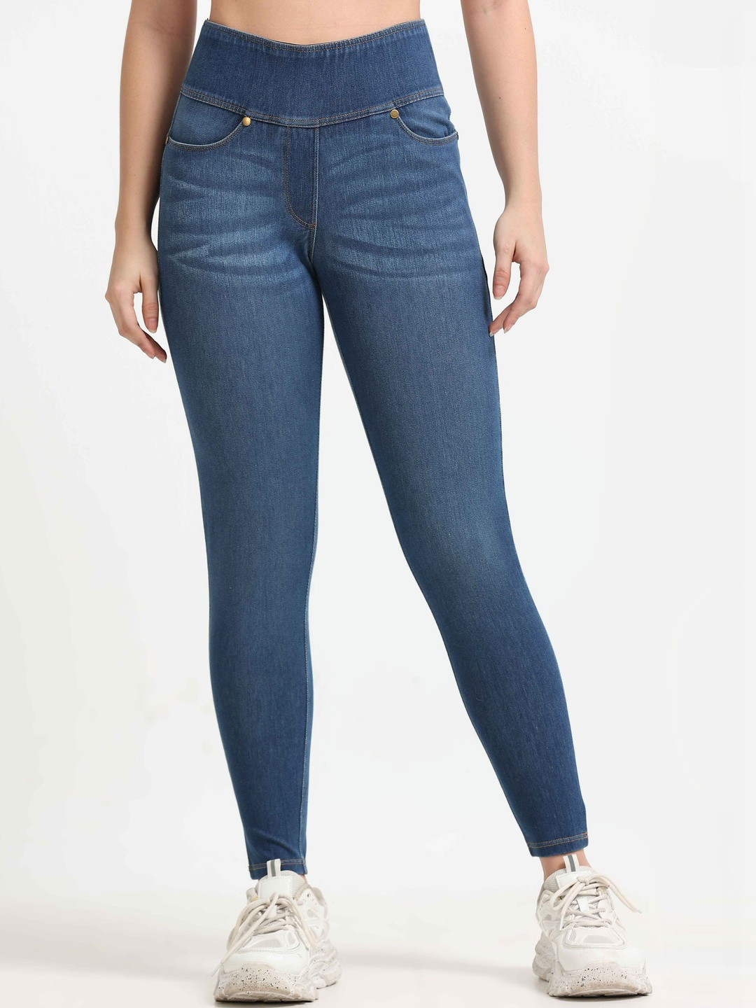 Belore Slims Women Washed Jeggings