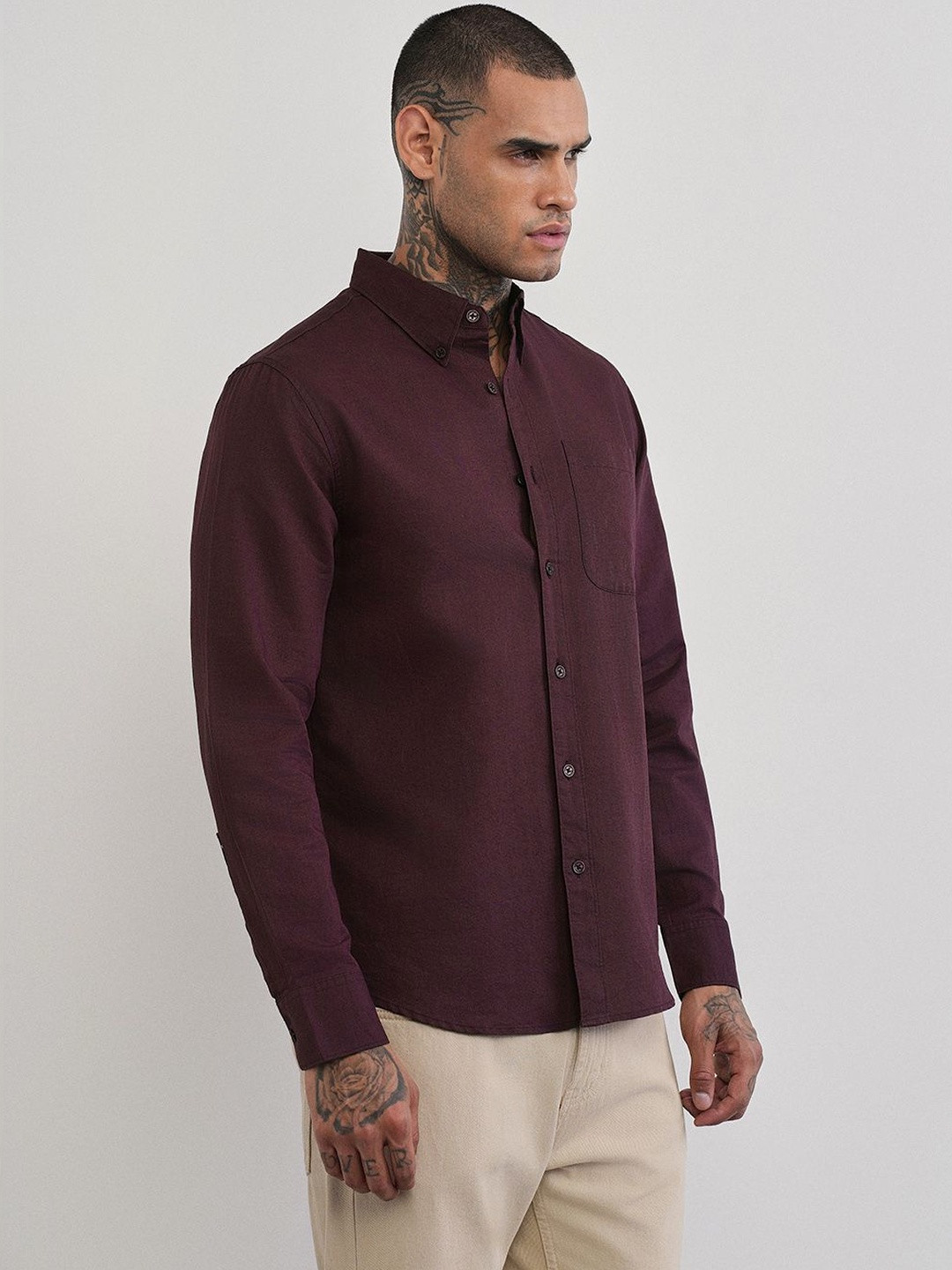 Banana Club Men Classic Casual Shirt