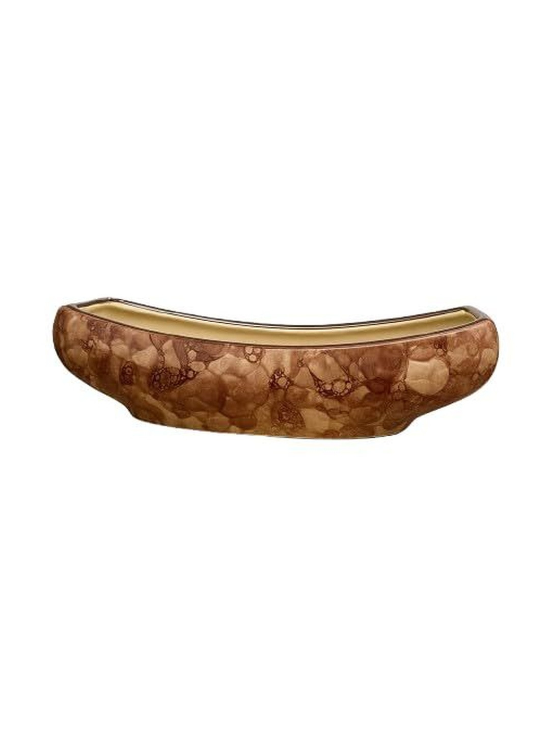 SAJAAO Brown Boat Shaped Planters