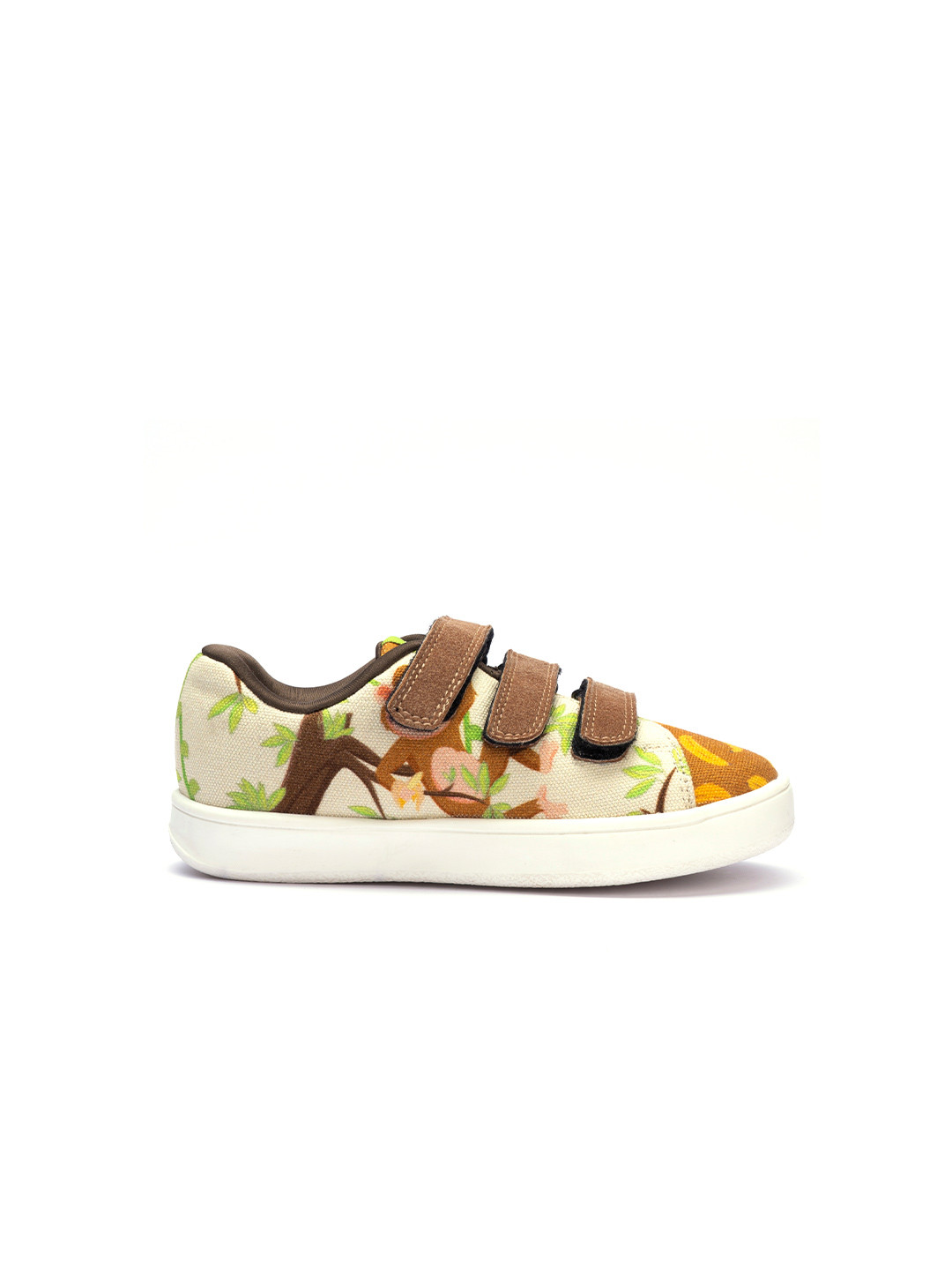 HOPUP Unisex Kids Colourblocked Antibacterial Fashion Canvas Sneakers