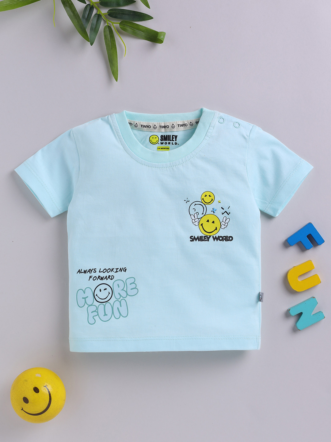 YK X Tinyo Boys Cotton Tshirts