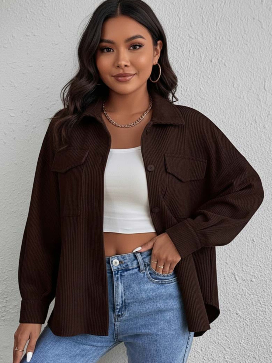 GENZILOOKS Shirt Style Top