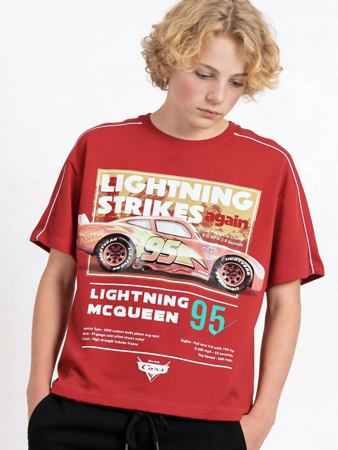 max Boys Graphic Printed Round Neck Pure Cotton Tshirt