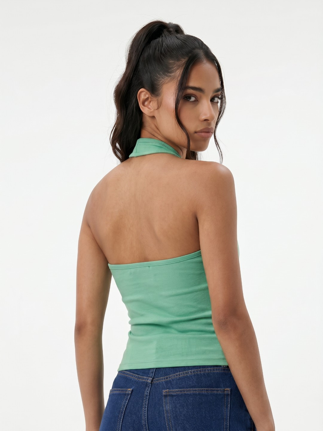 glitchez Halter Neck Top