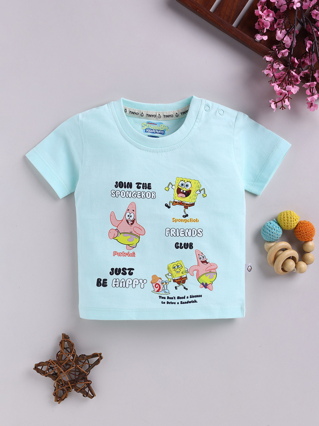 YK X Tinyo Boys Cotton Tshirts