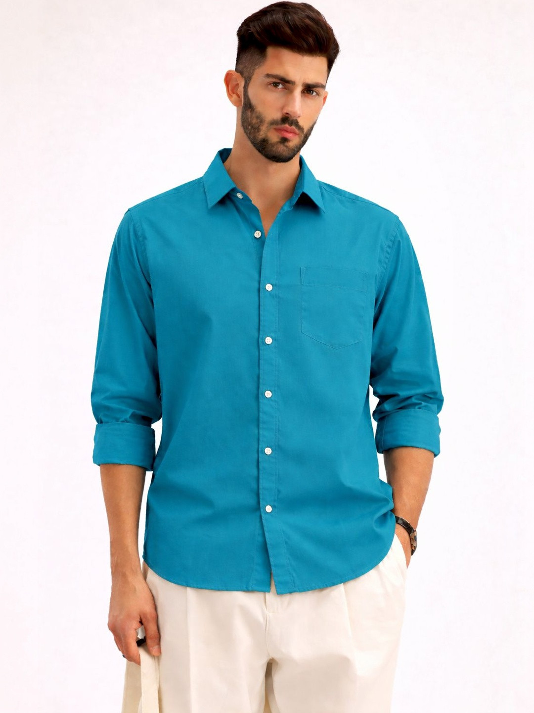 NETTO UOMO Men Casual Shirt