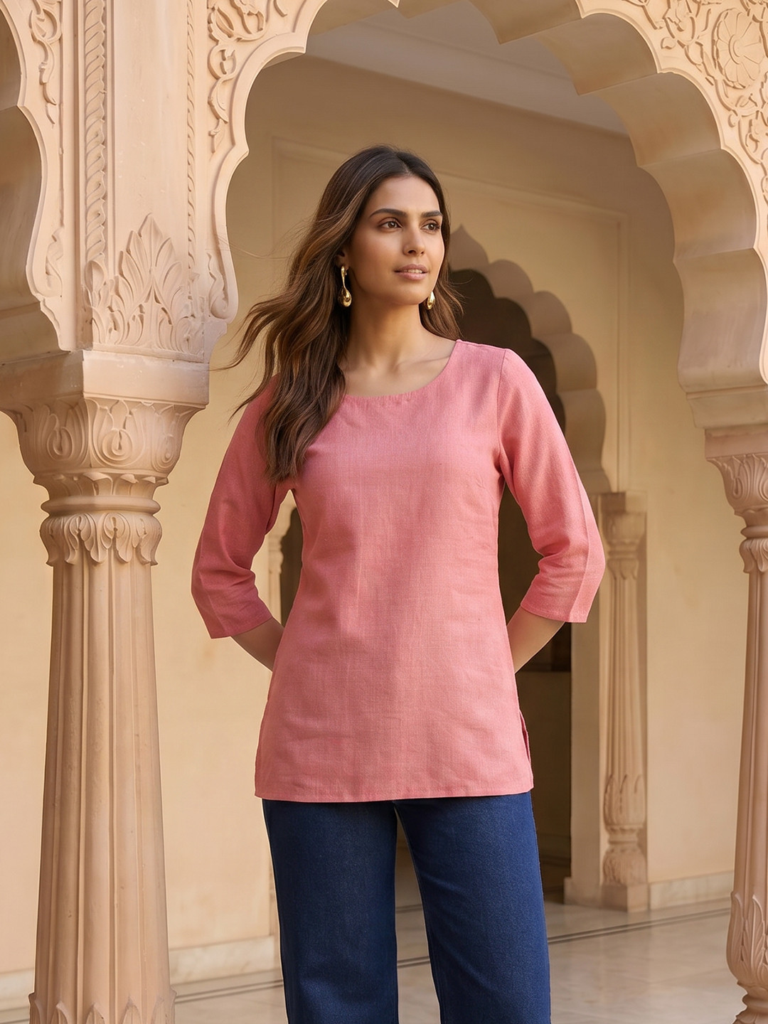 Anouk Rustic Straight Kurti