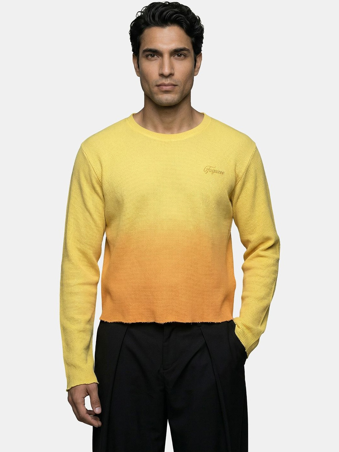 FUGAZEE Men Dyed T-shirt
