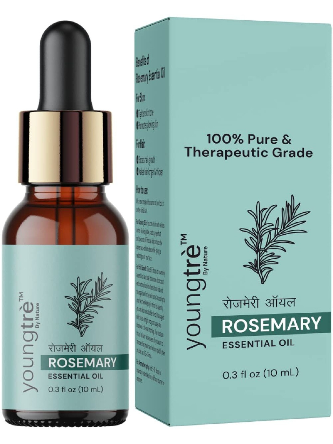 YOUNGTRE BY NATURE Rosemary Essential Oil - 10ml