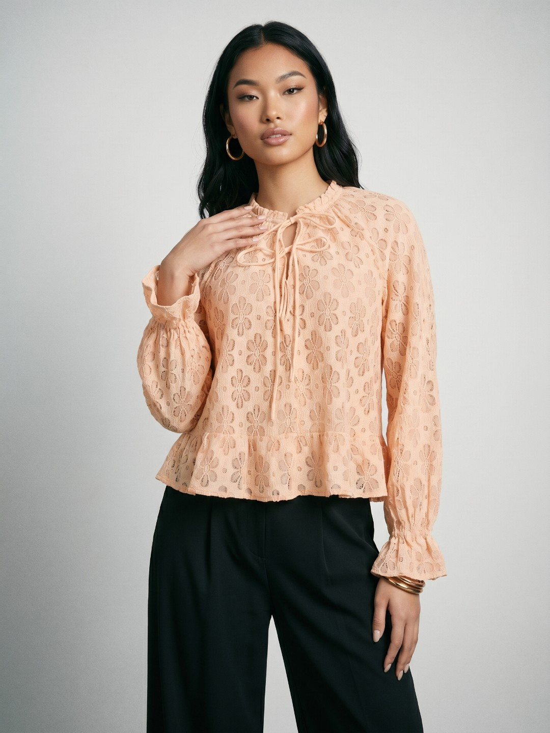 Phosphorusn Key-Hole-Neck Tops