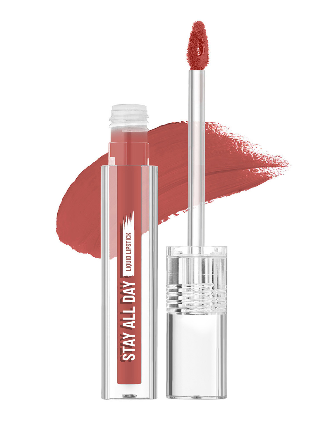 SWISS BEAUTY Stay All Day Liquid Lipstick 2g - Fresh Brown