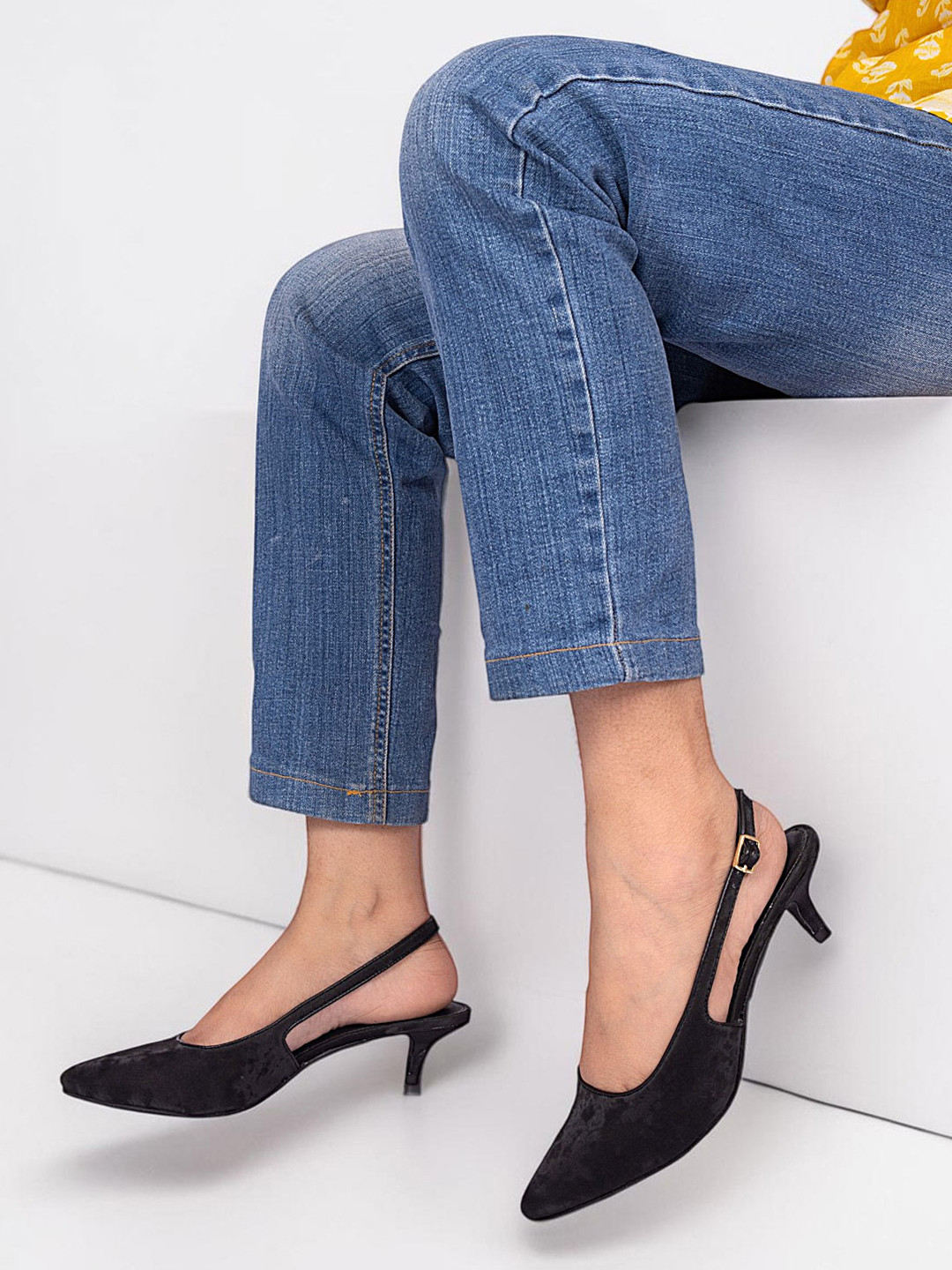 Truffle Collection Kitten Pumps