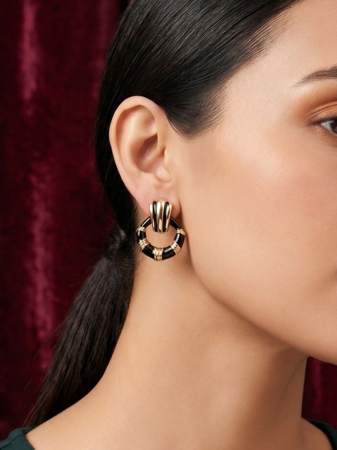 SZN Circular Hoop Earrings