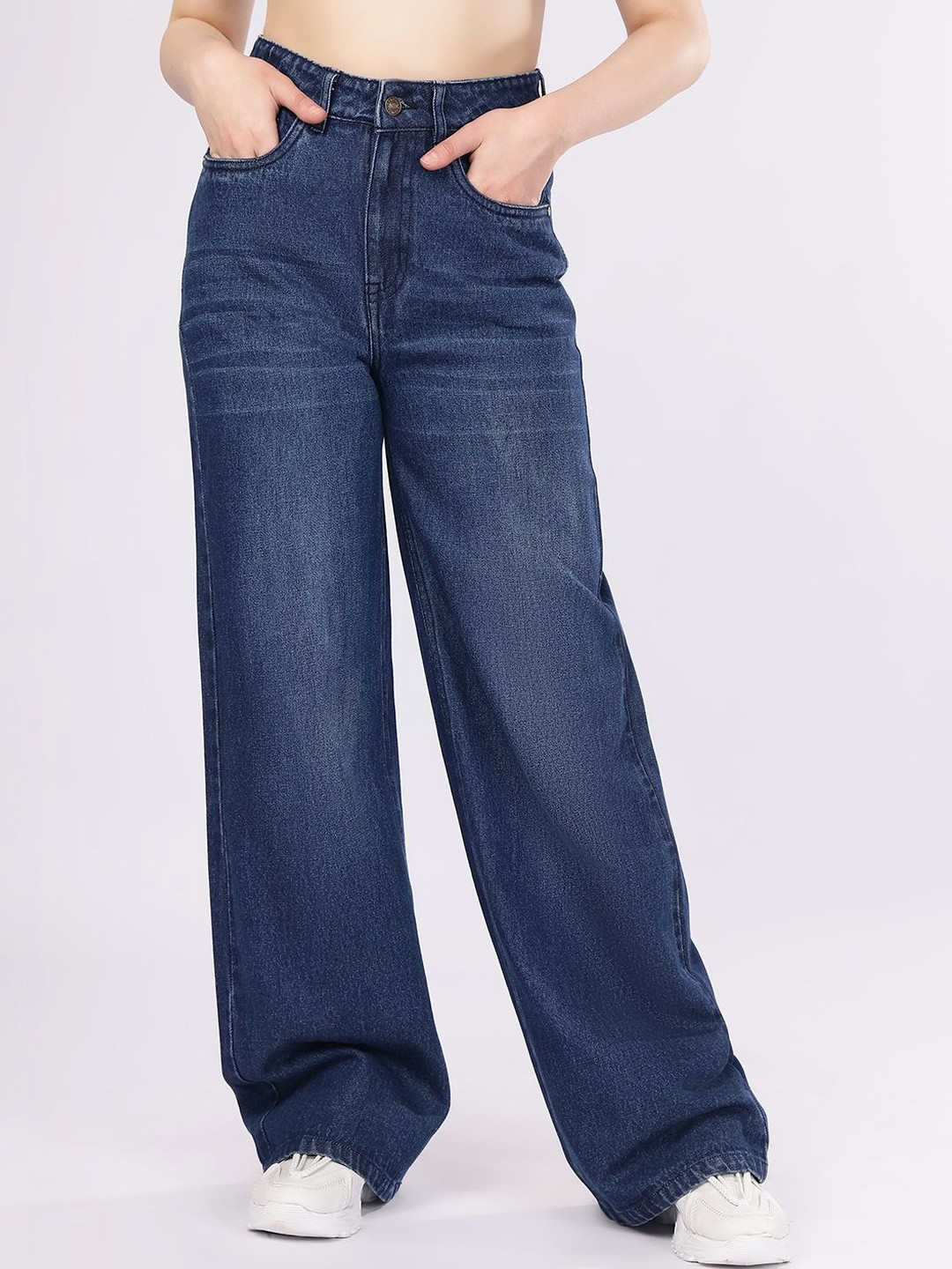 PUELLA Women High-Rise Light Fade Jeans
