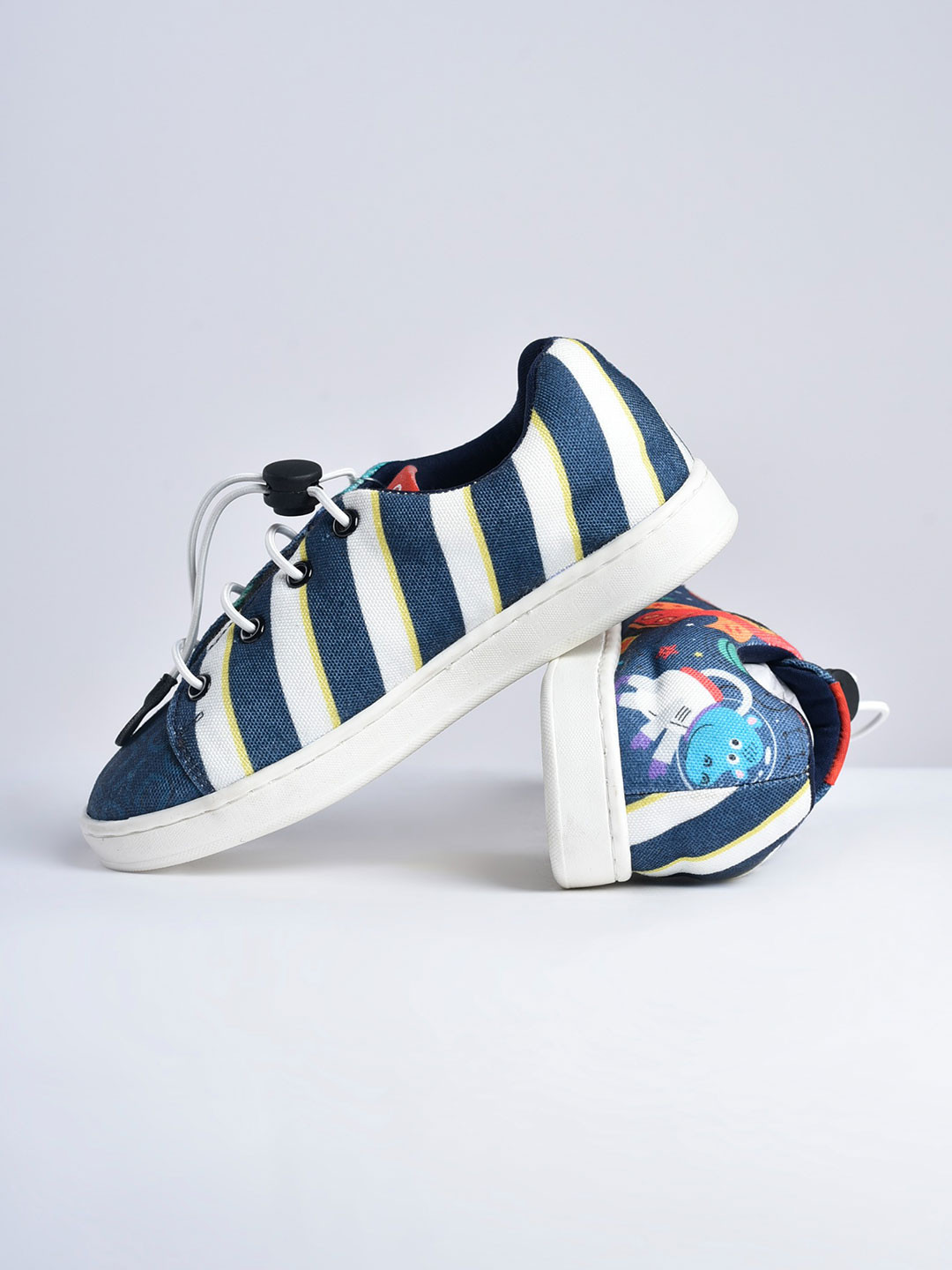 HOPUP Unisex Kids Colourblocked Slip-On Sneakers