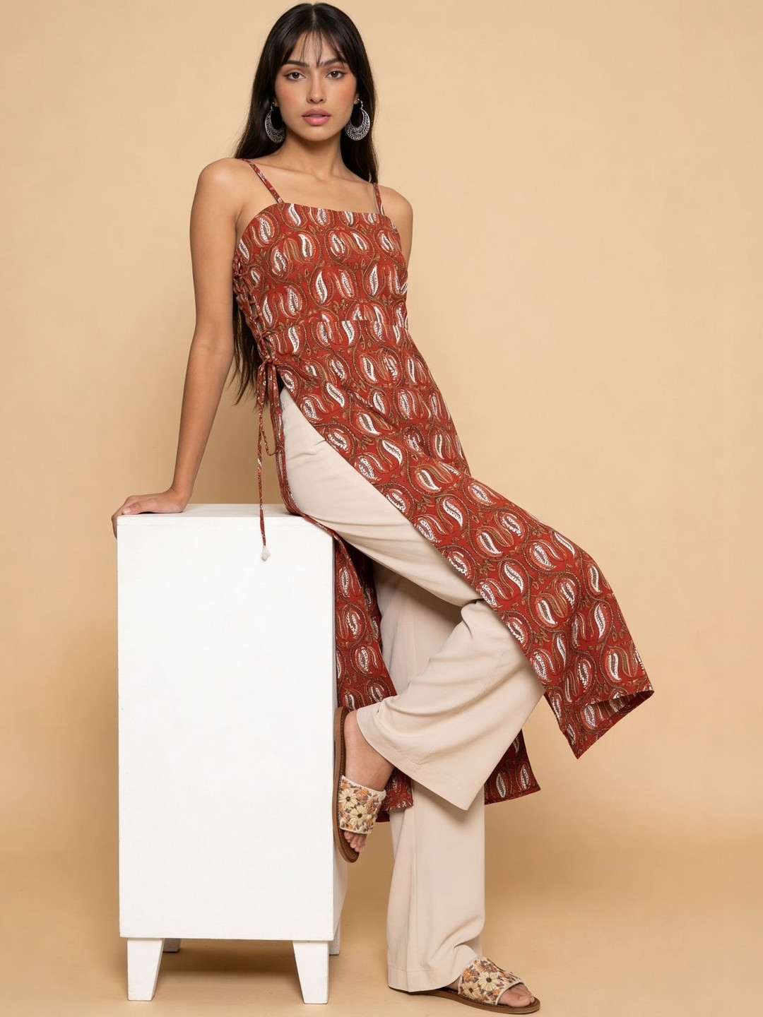 Rangita Women Paisley Printed Kurta