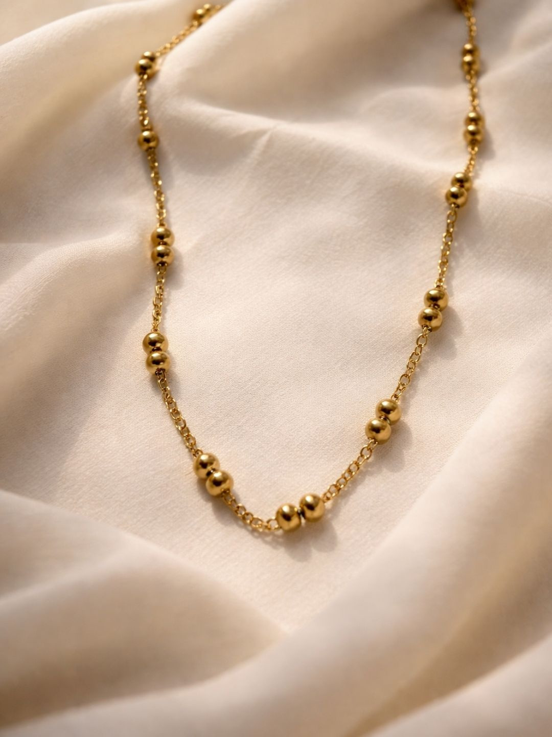 RaasRani Gold-Plated Stainless Steel Link Chains for Women