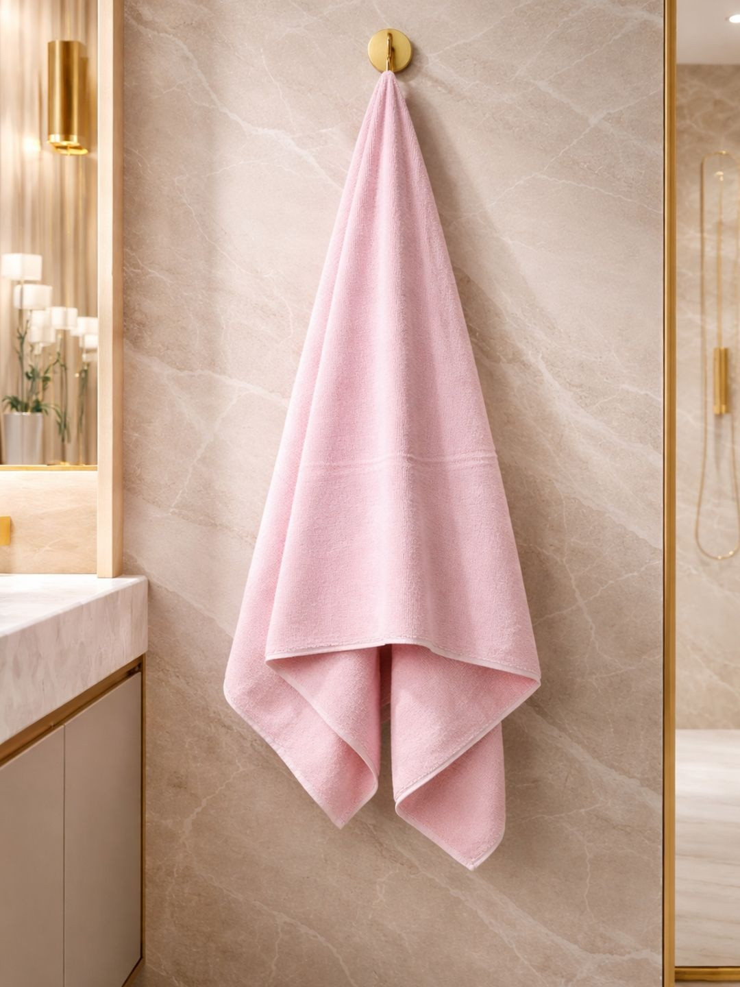 Portico 600 GSM 100% Cotton Charcoal Super Soft Large Bath Towel