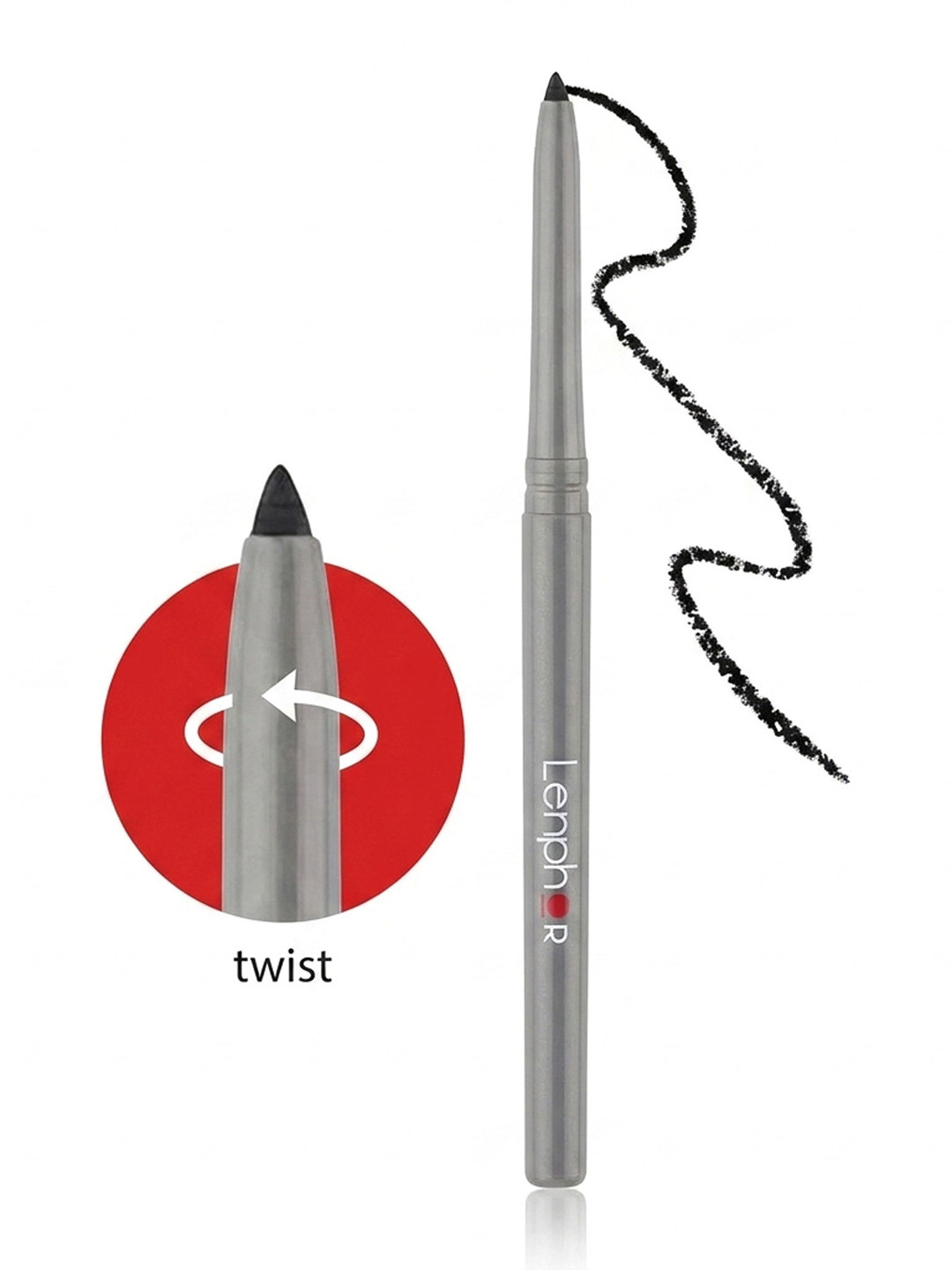 Lenphor Women Black Kajal and Eyeliner