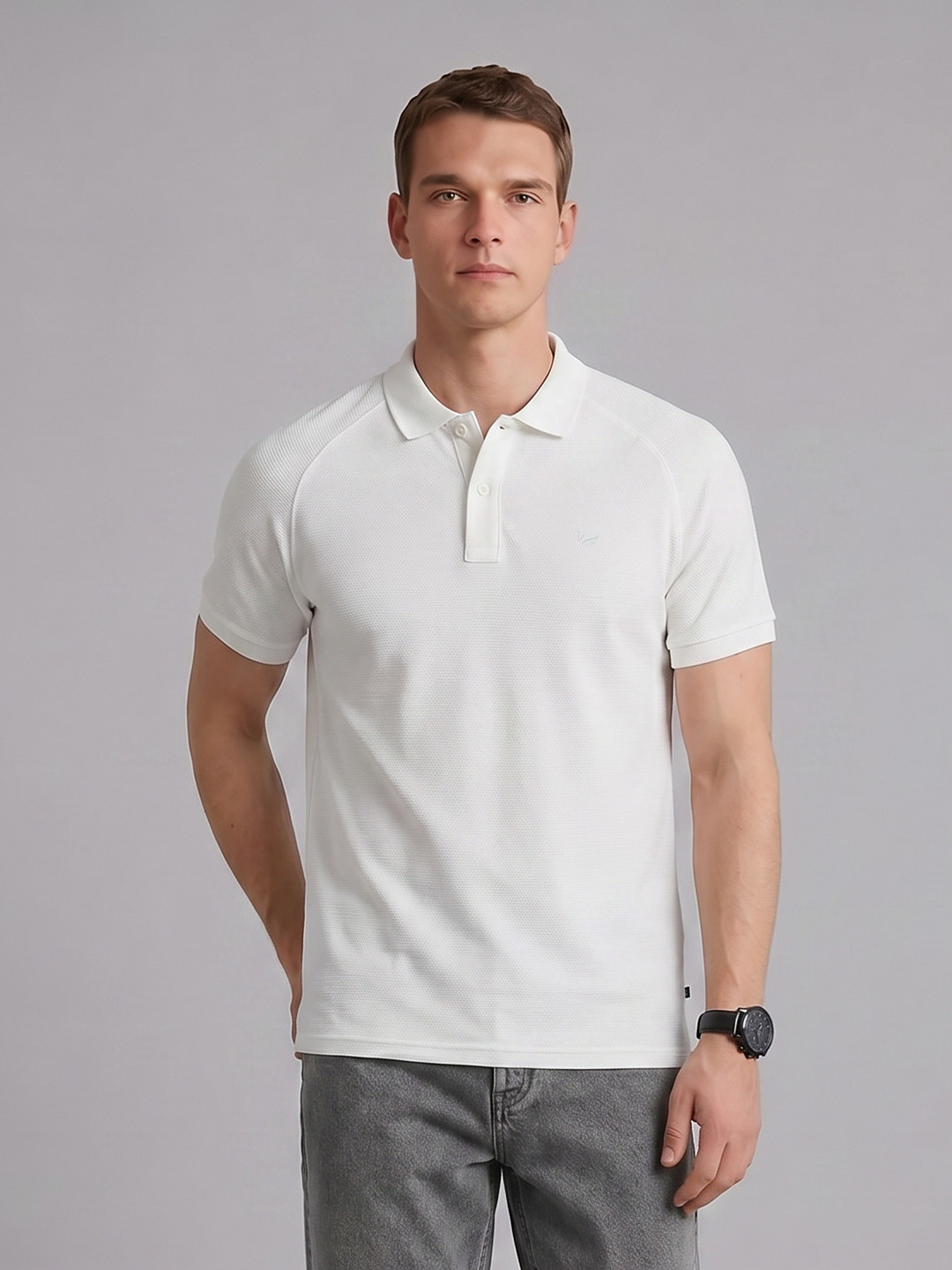 Blackberrys Polo Collar Casual T-shirt