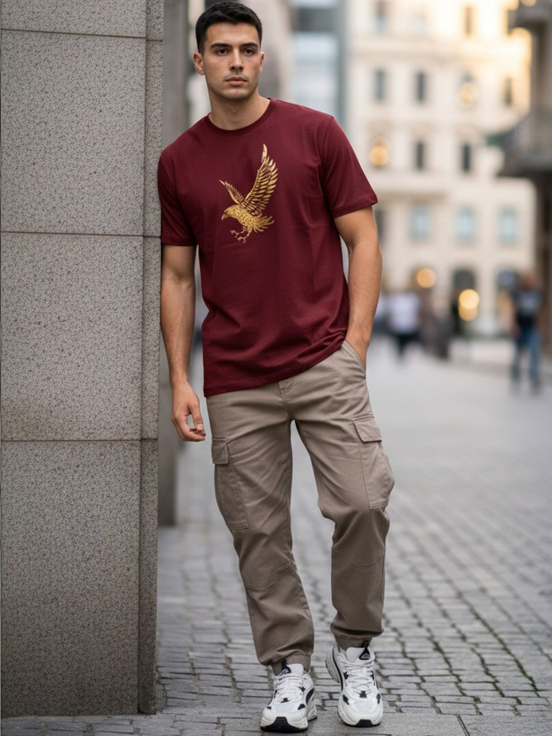 ST Trends Men Printed T-shirt