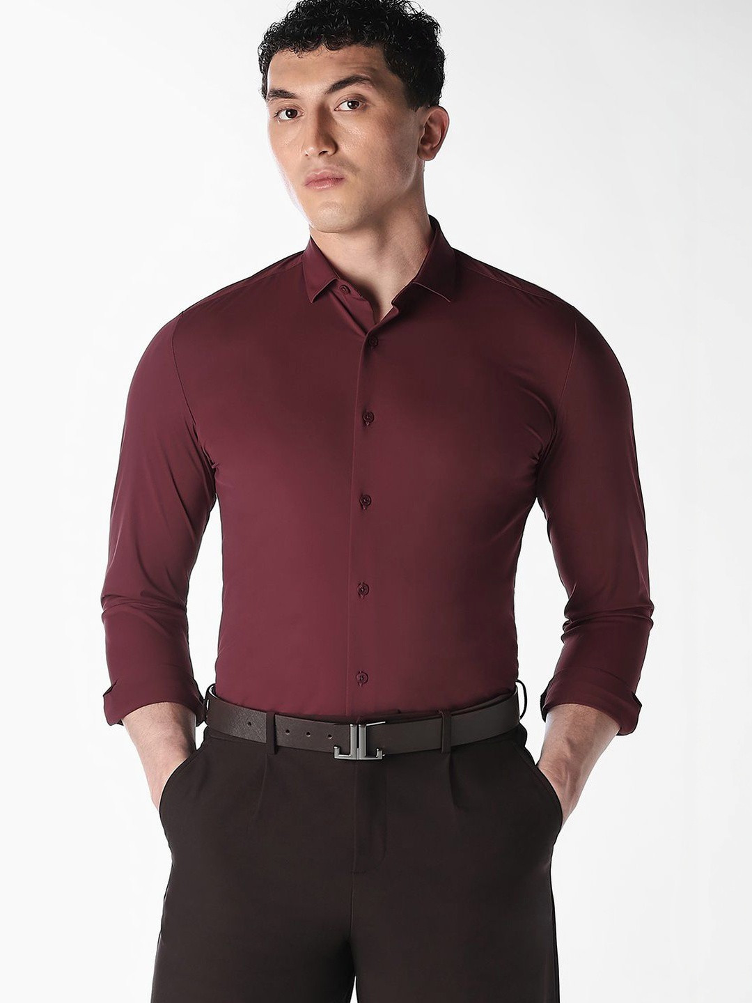 Jack & Jones Men Slim Fit Formal Shirt