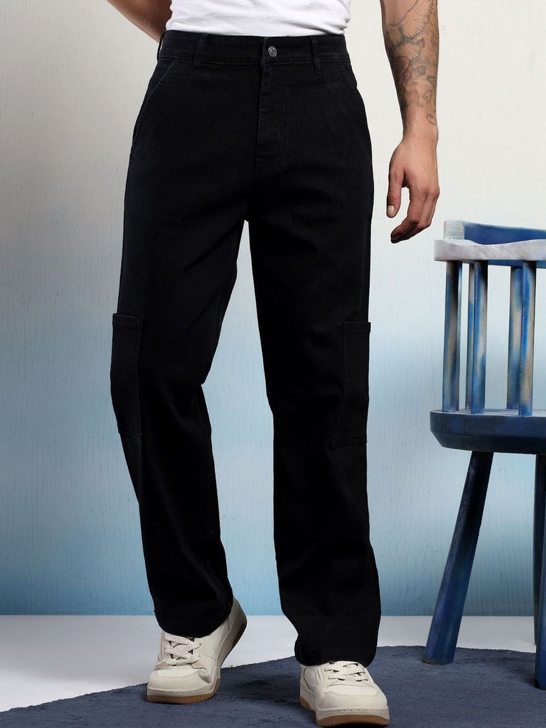 Stylecast X Kotty Men Cargos Trousers
