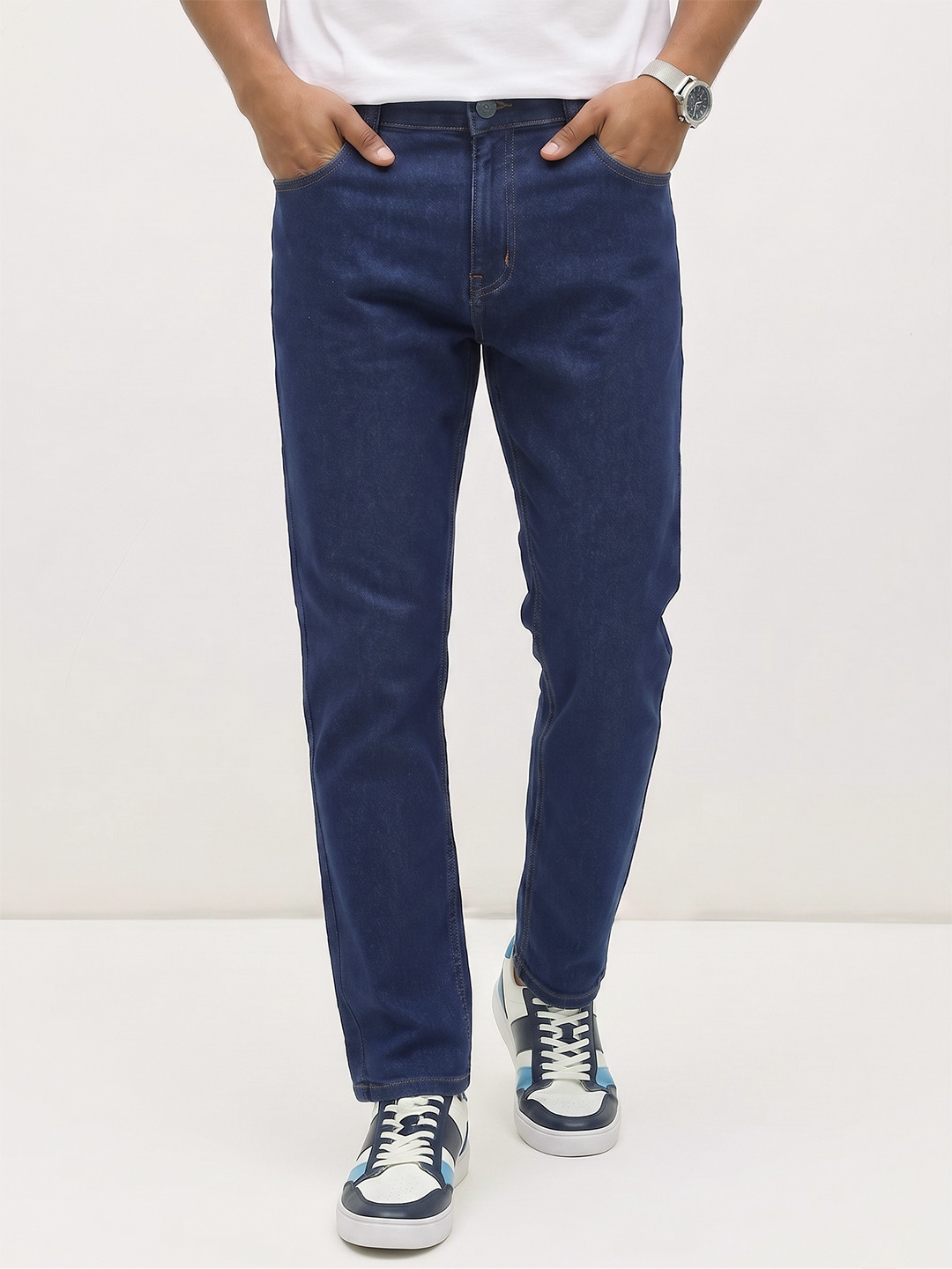 The Roadster Life Co. Men Slim Fit Stretchable Jeans