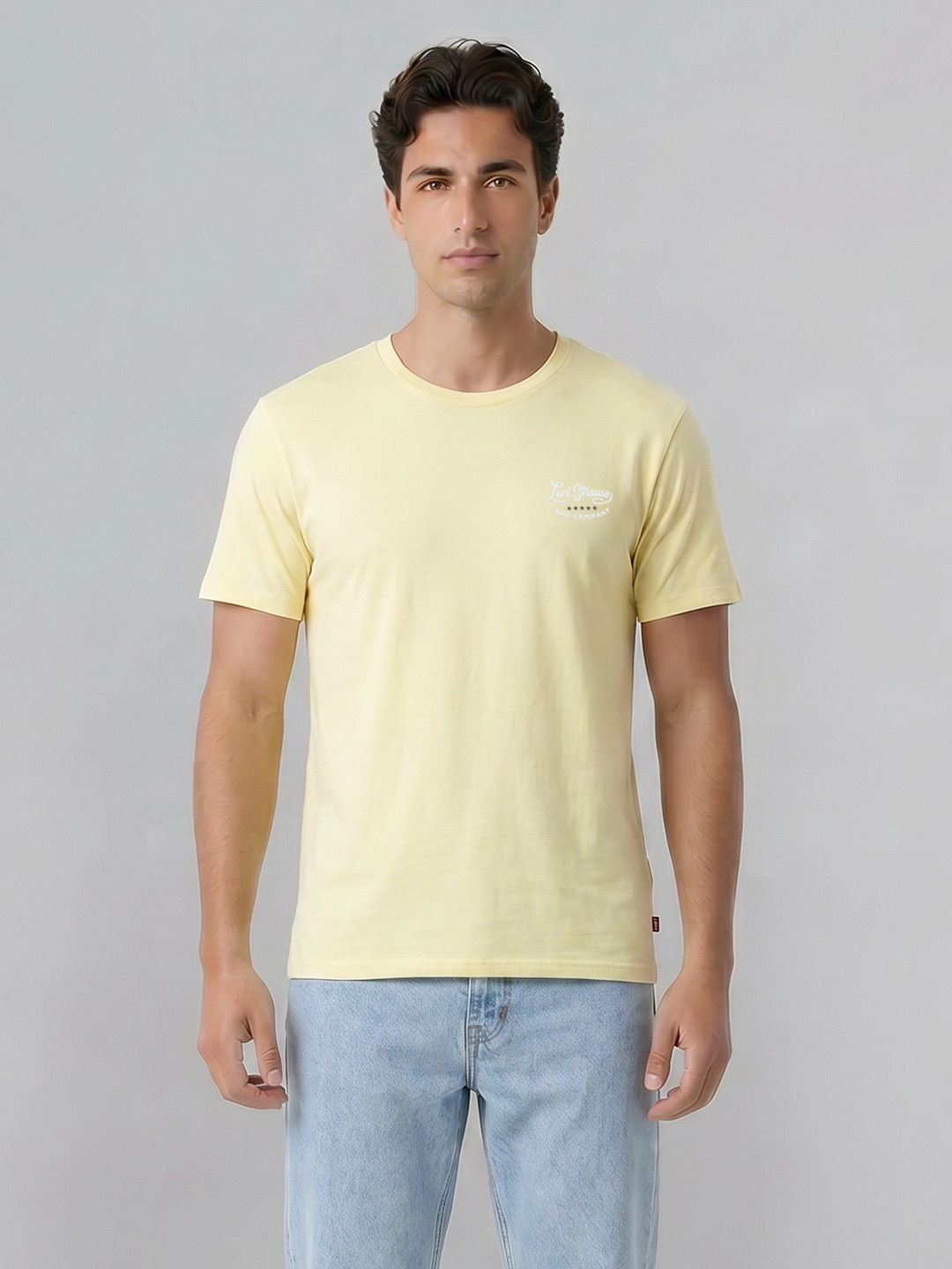 Levi's Round Neck Pure Cotton T-shirt