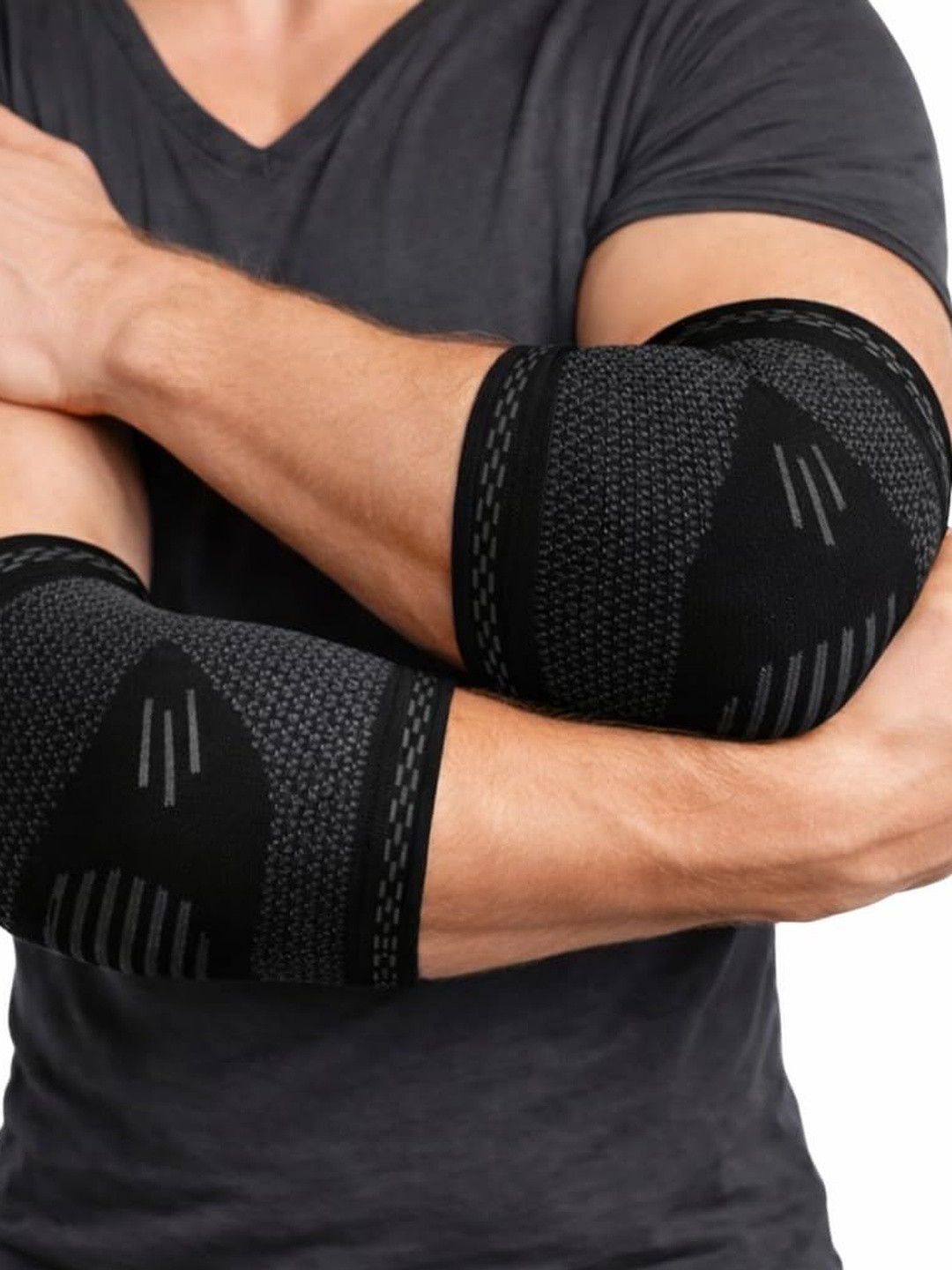 Wellesa Set Of 2 ElbowGrip 3D Elbow Support Sleeve