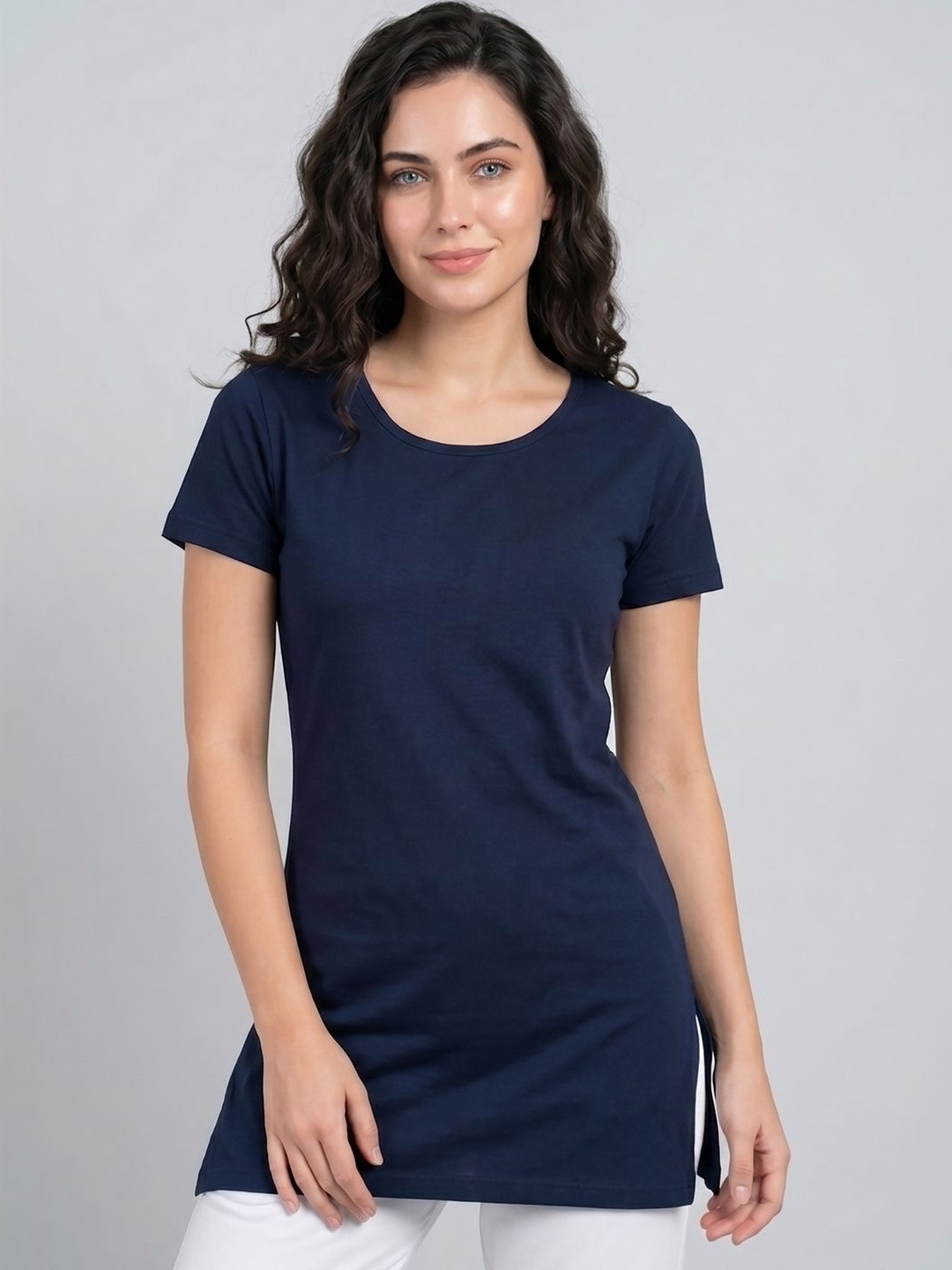 VERO MODERNO Round Neck Lounge Tshirts