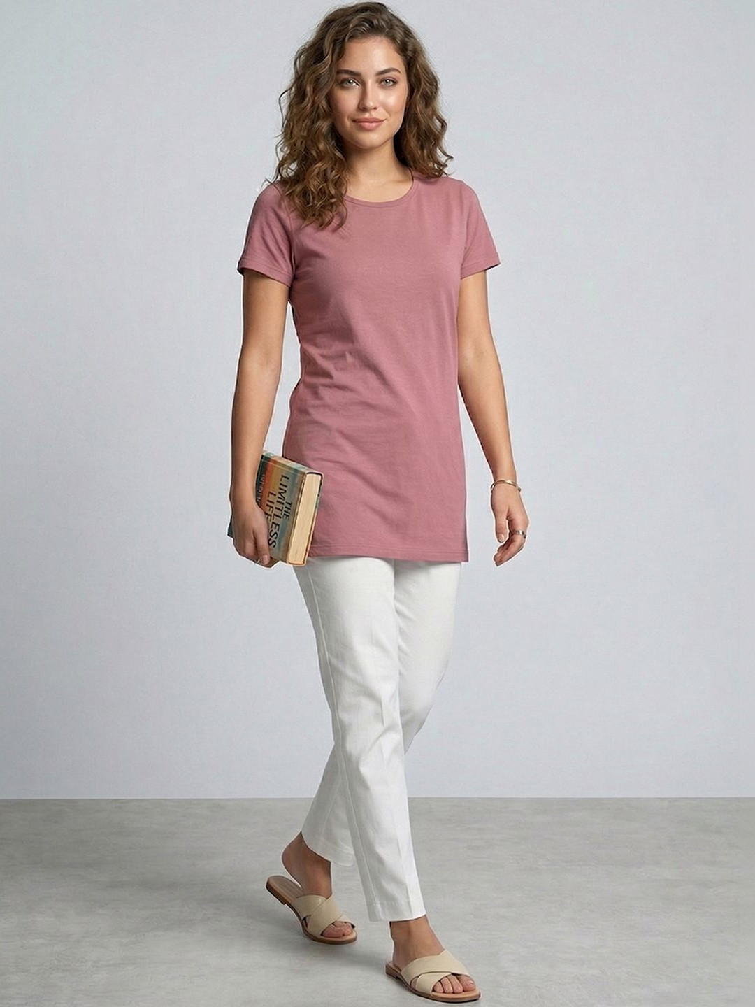 VERO MODERNO Round Neck Lounge Tshirts