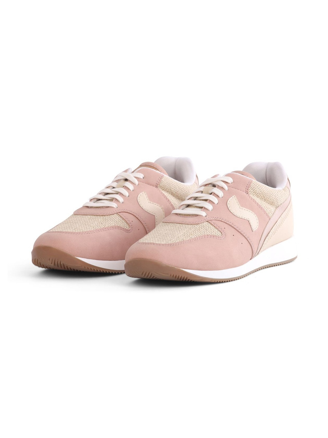Solethreads Women Woven Design Sneakers