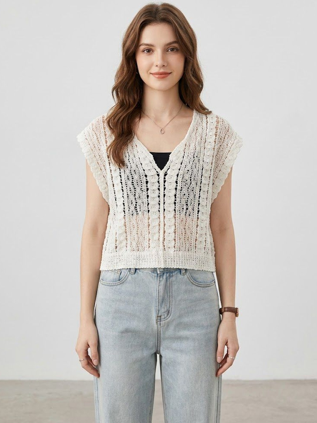 Suo Cotton Crop Top