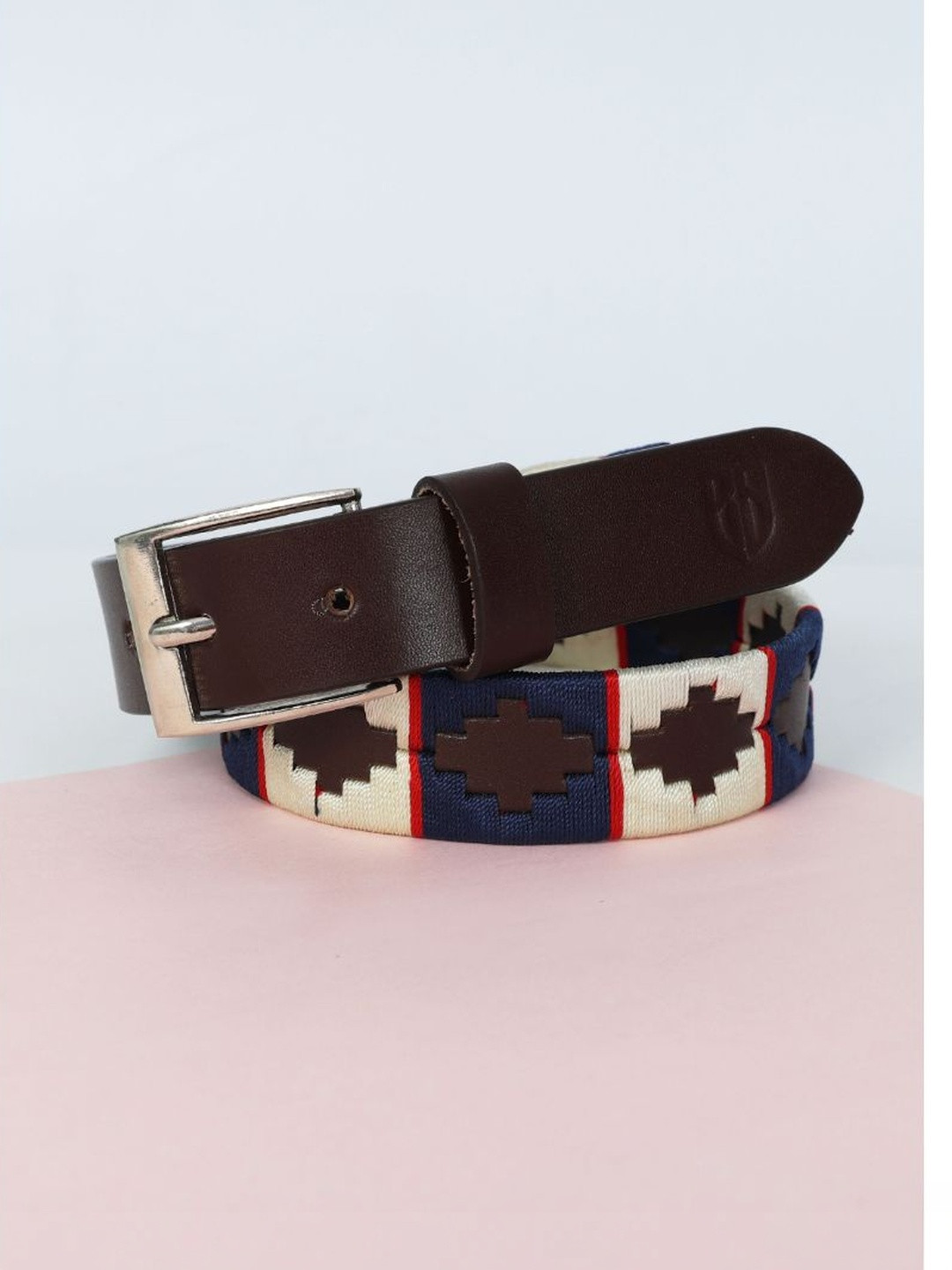 Berbanto Unisex Kids Printed Leather Belt