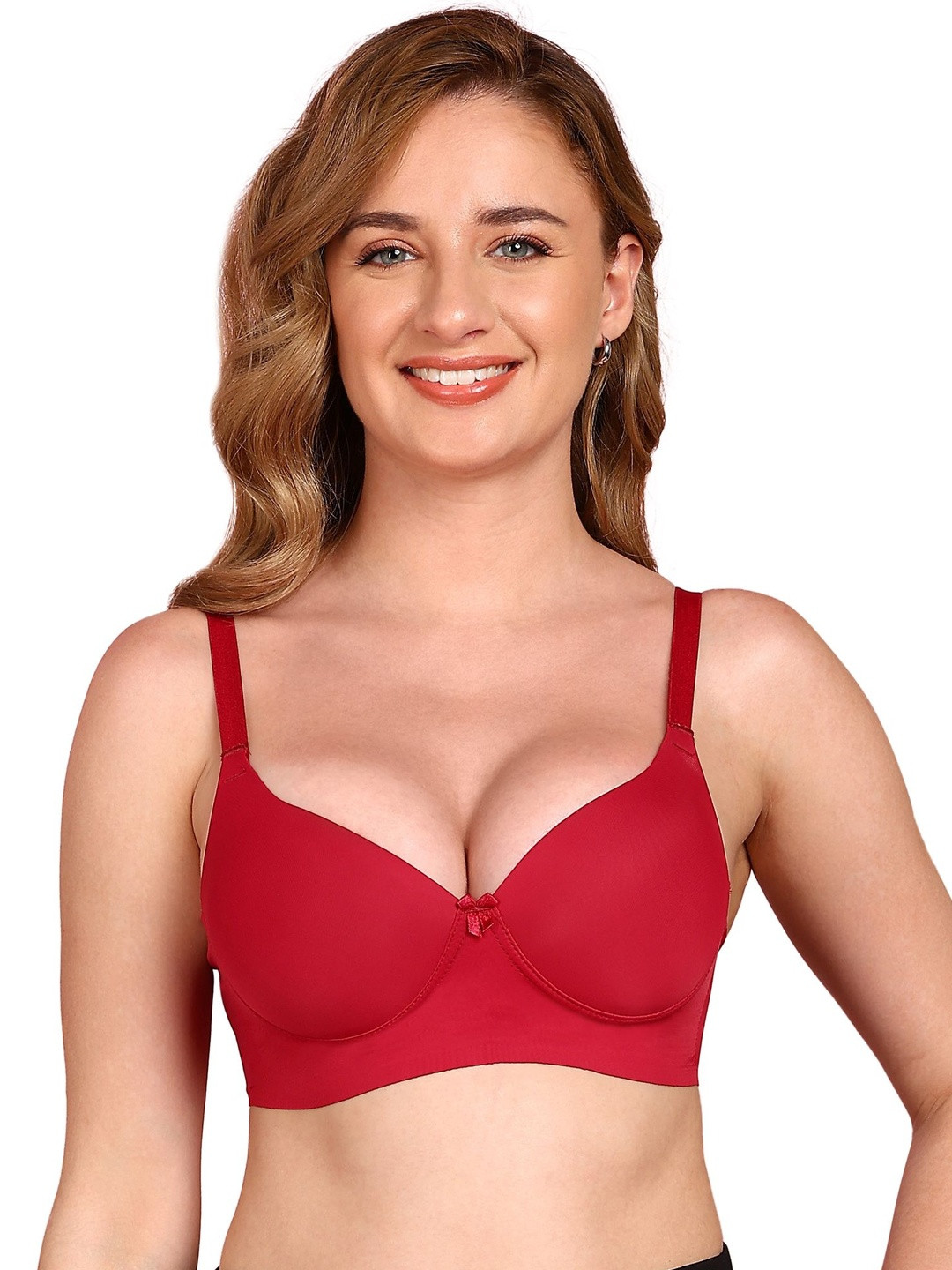 Tweens Cotton Non-wired Push-Up Level-3 Padding 3/4th Coverage Bonded Bra