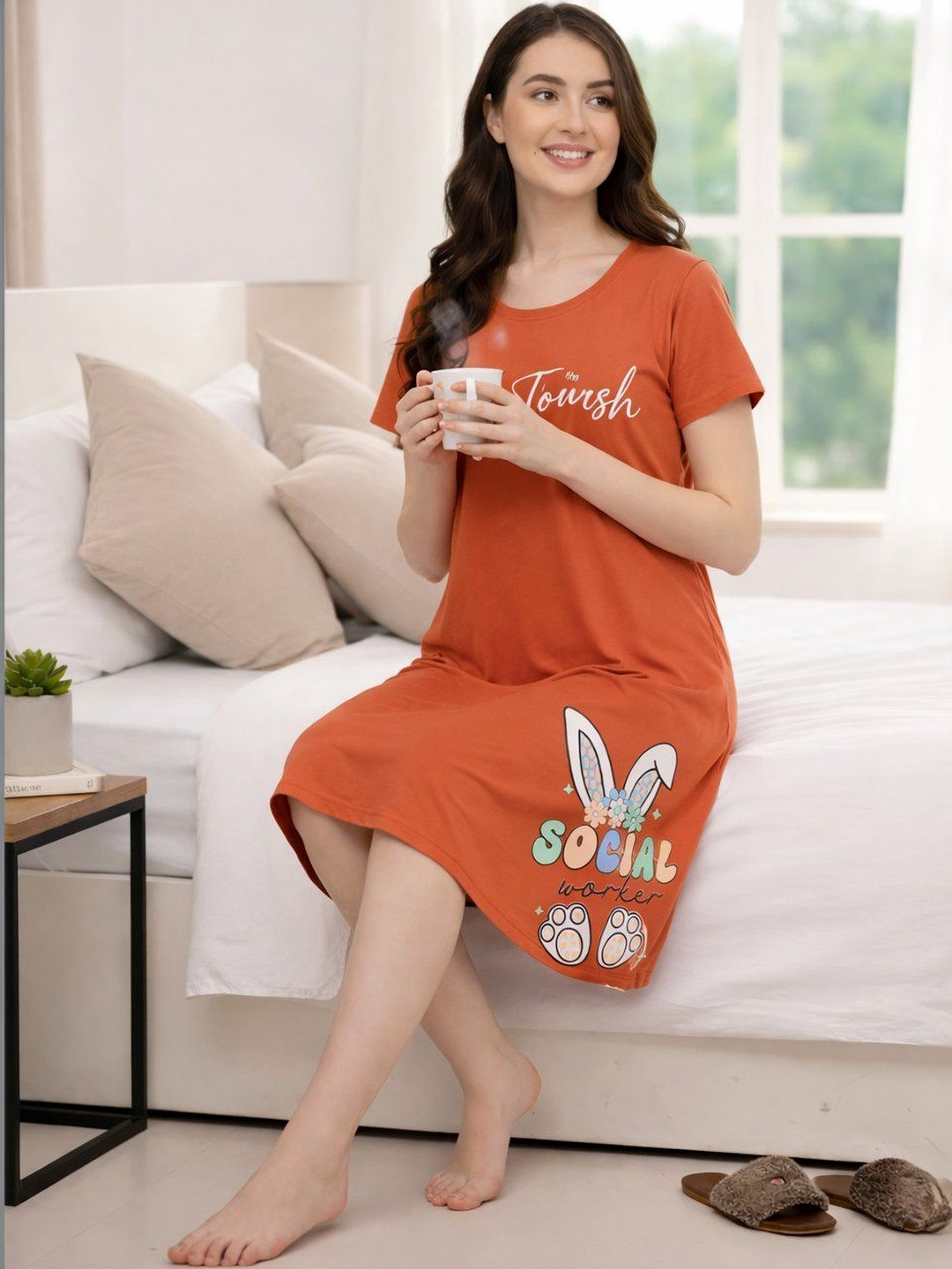 ETC Printed Nightdress