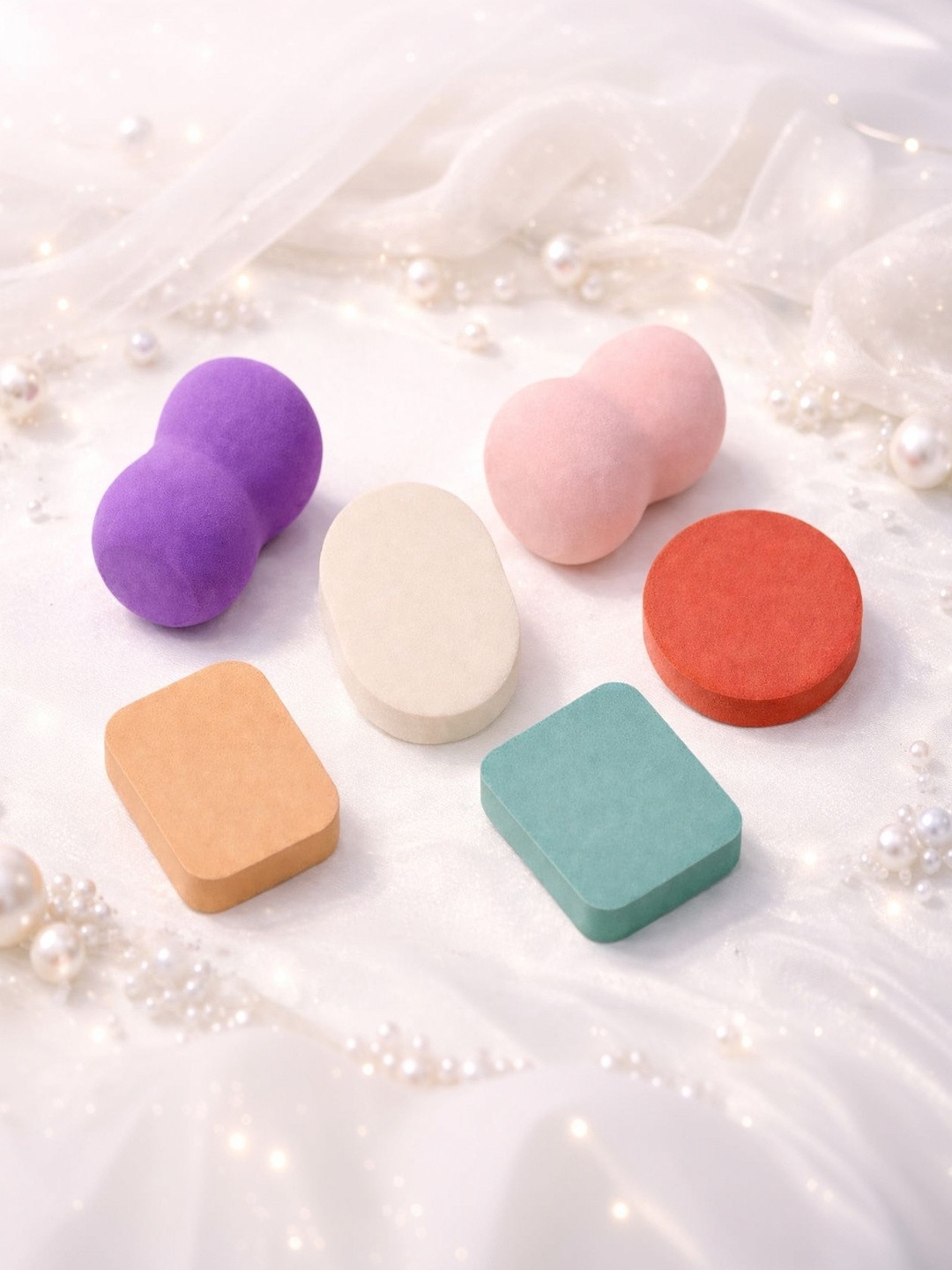 MISS ADS Set Of 6 Makeup Blenders