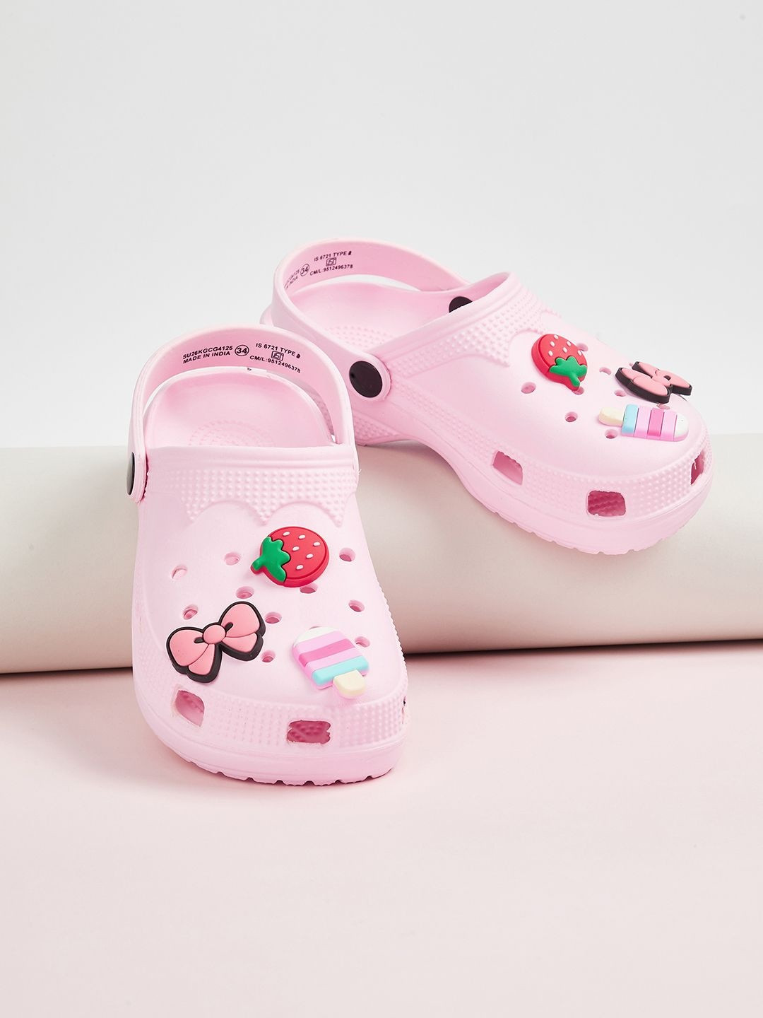 max Girls Embellished Clogs