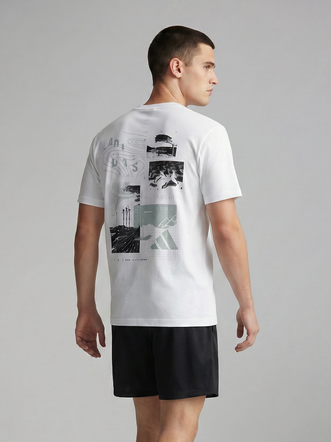 ADIDAS Climacool Graphic Printed T-shirt