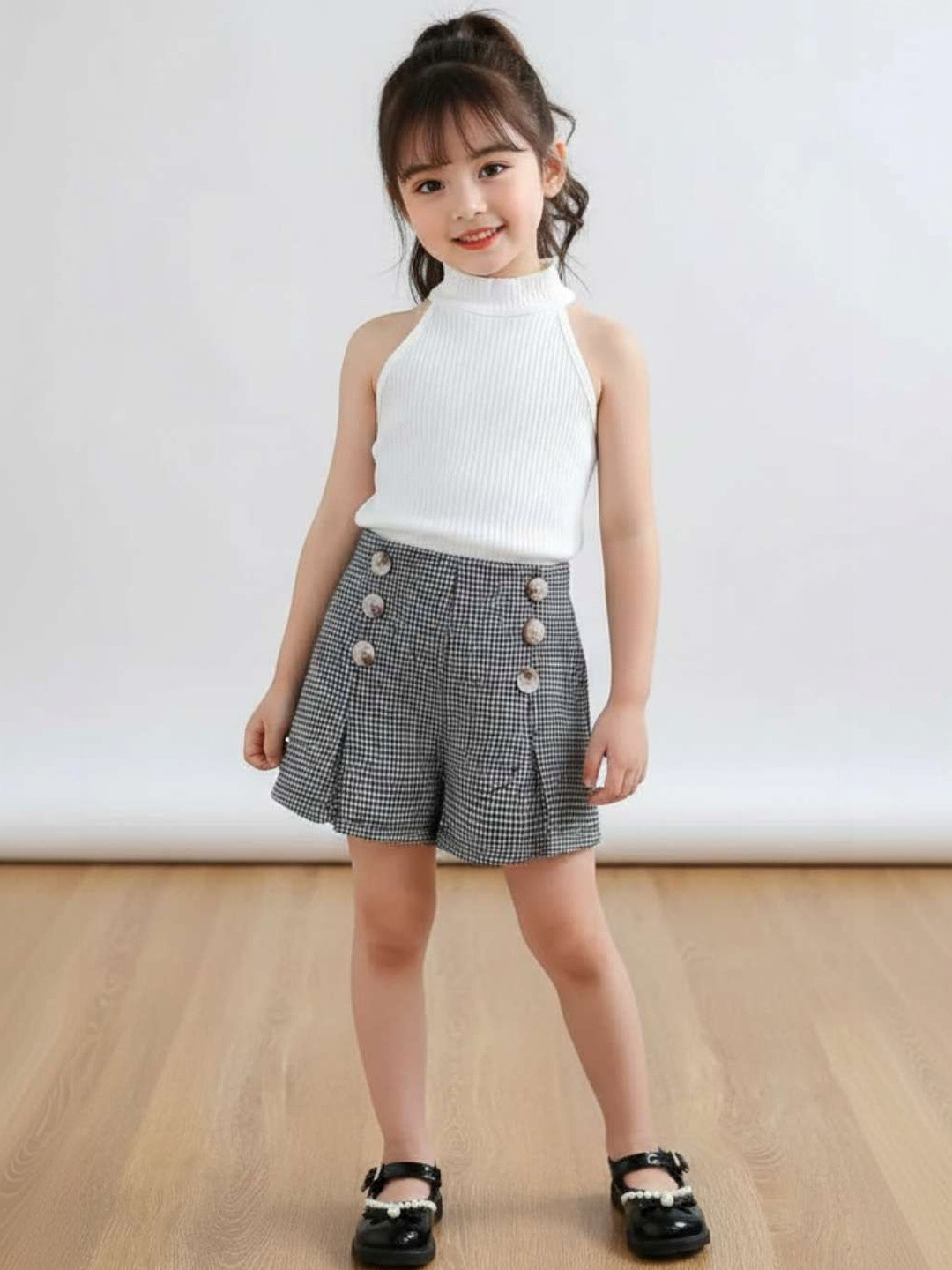 DANFORTH Girls Top with Shorts