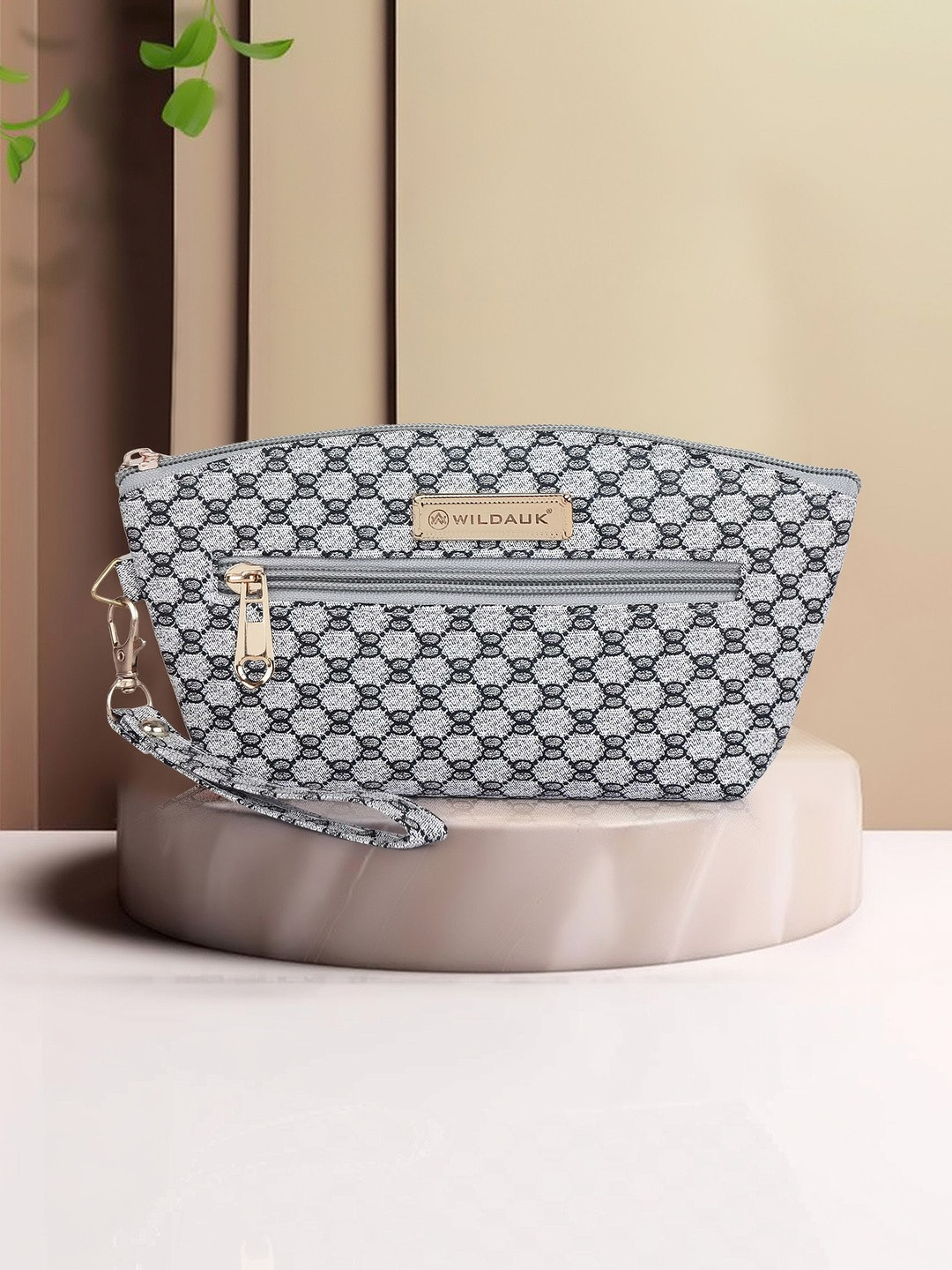WILDAUK Textured Embellished Purse Clutch