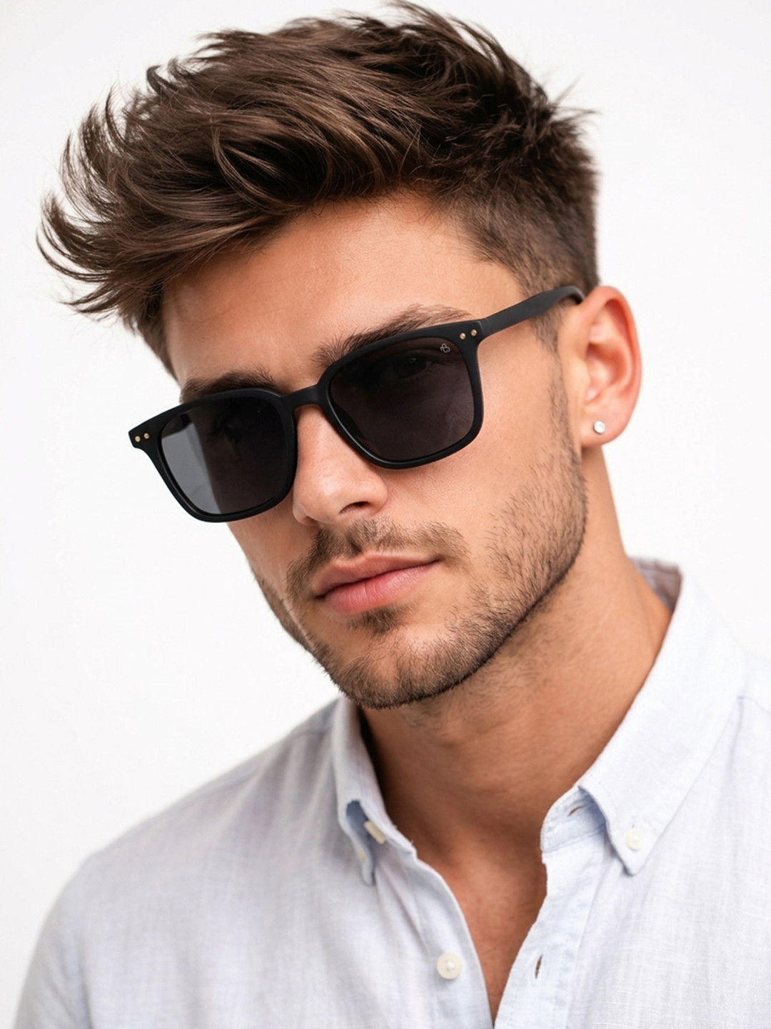 Eyejack by Voyage Unisex Square Sunglasses with UV Protected Lens 15902CL1056